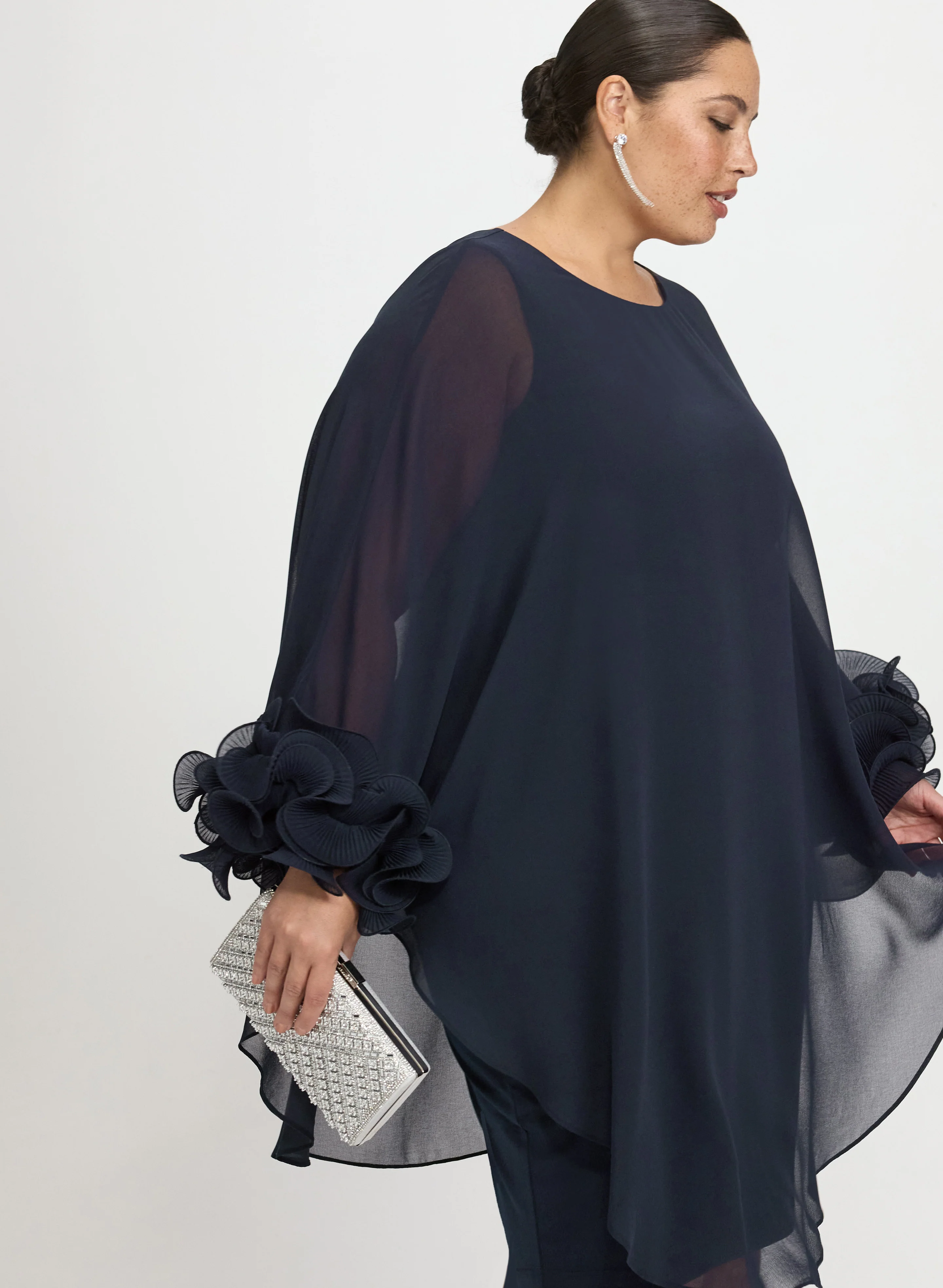 Frill Sleeve Dress - Image 2