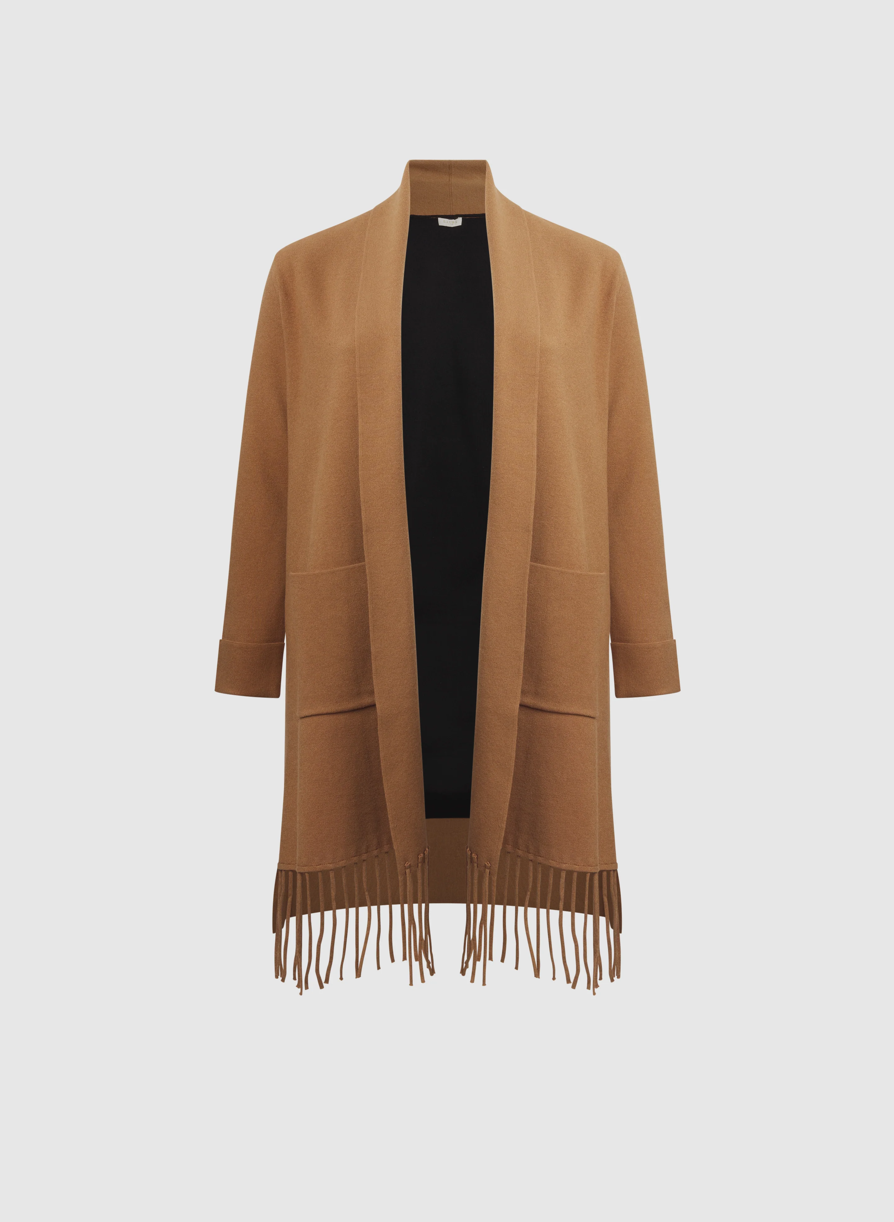 Fringe Colour Block Cardigan - Image 6