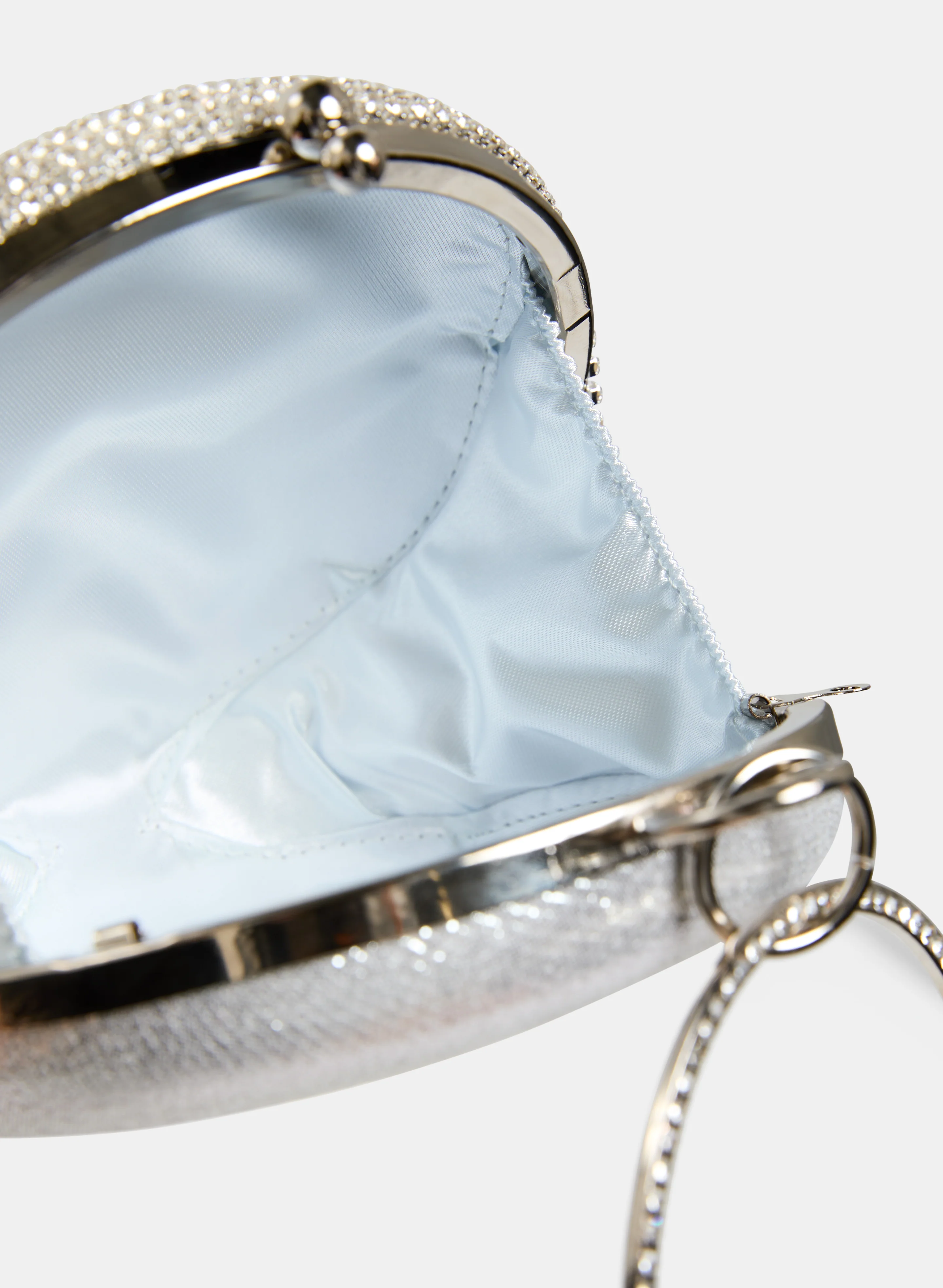 Fringed Crystal Ball Clutch - Image 4