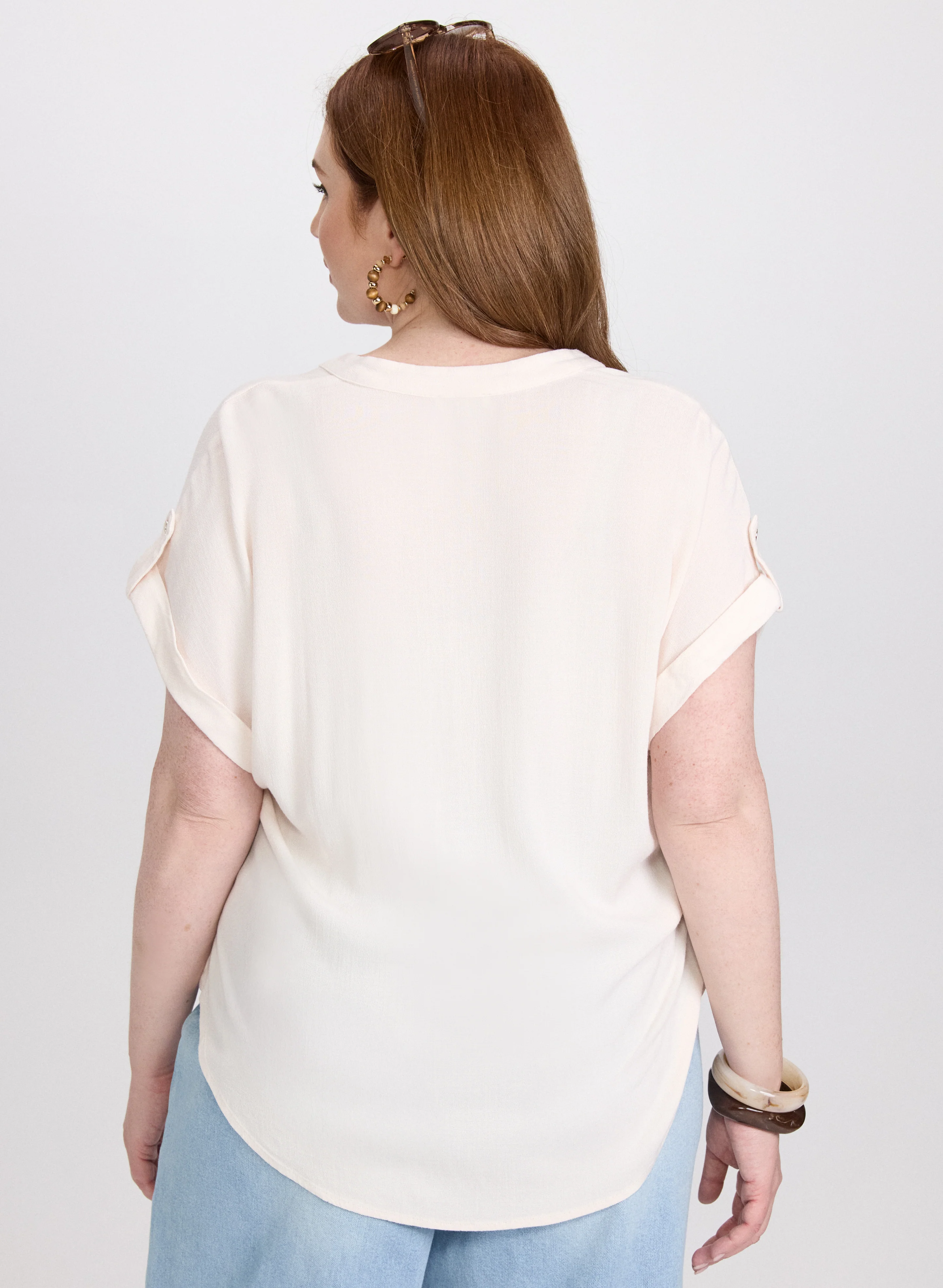 Front Tie Blouse - Image 4