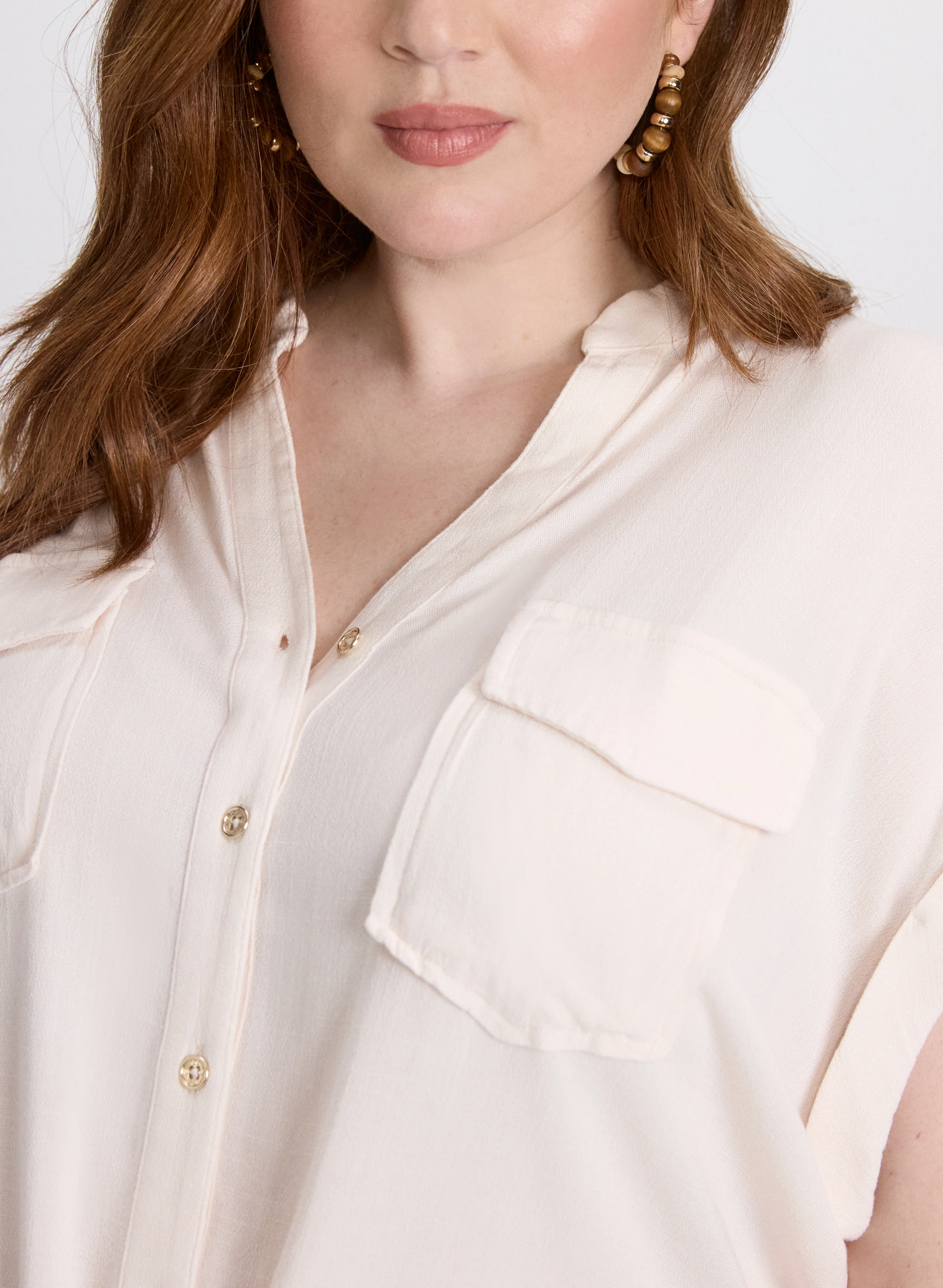 Front Tie Blouse - Image 5