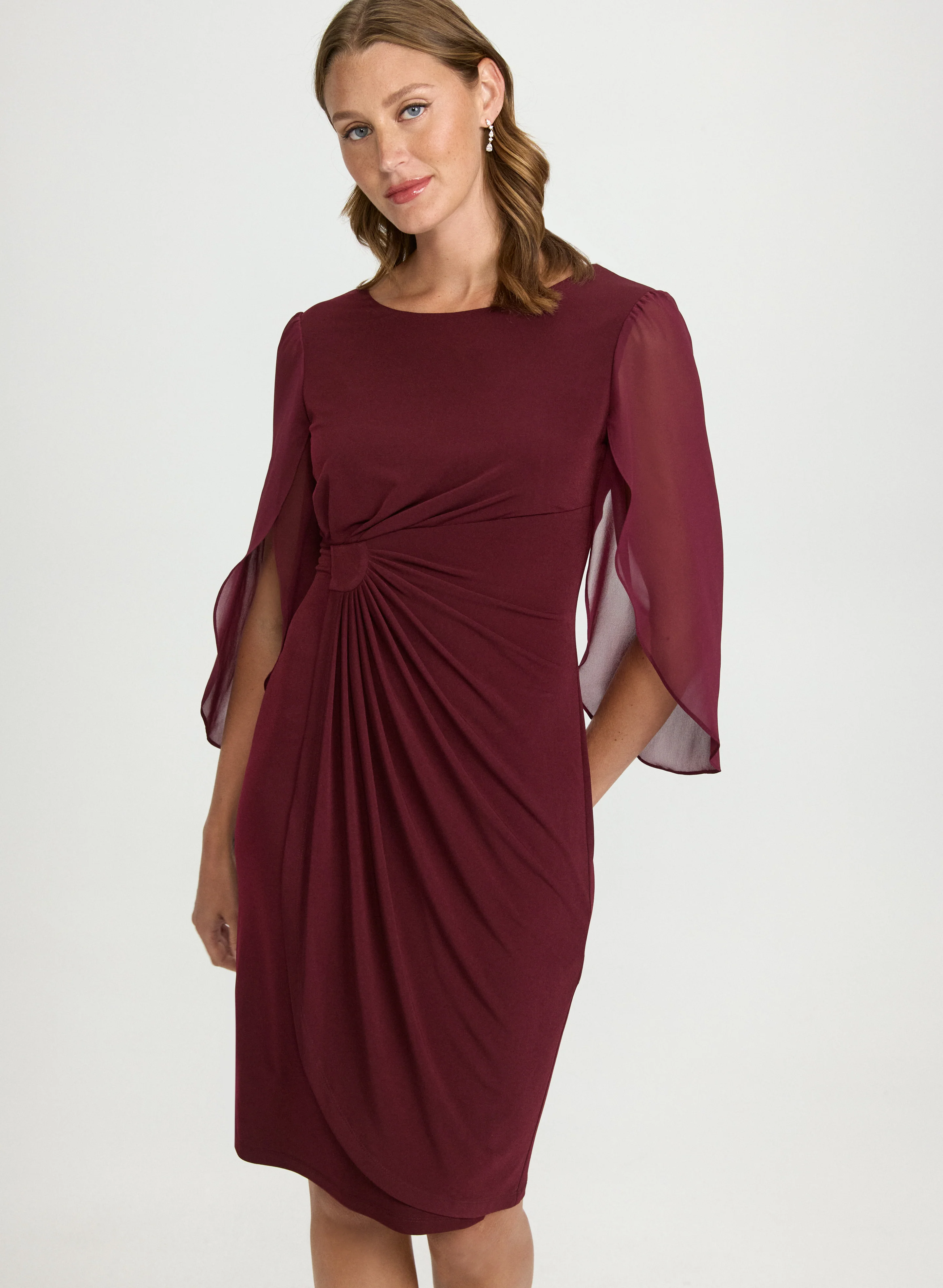 Gathered Jersey Dress - Image 4