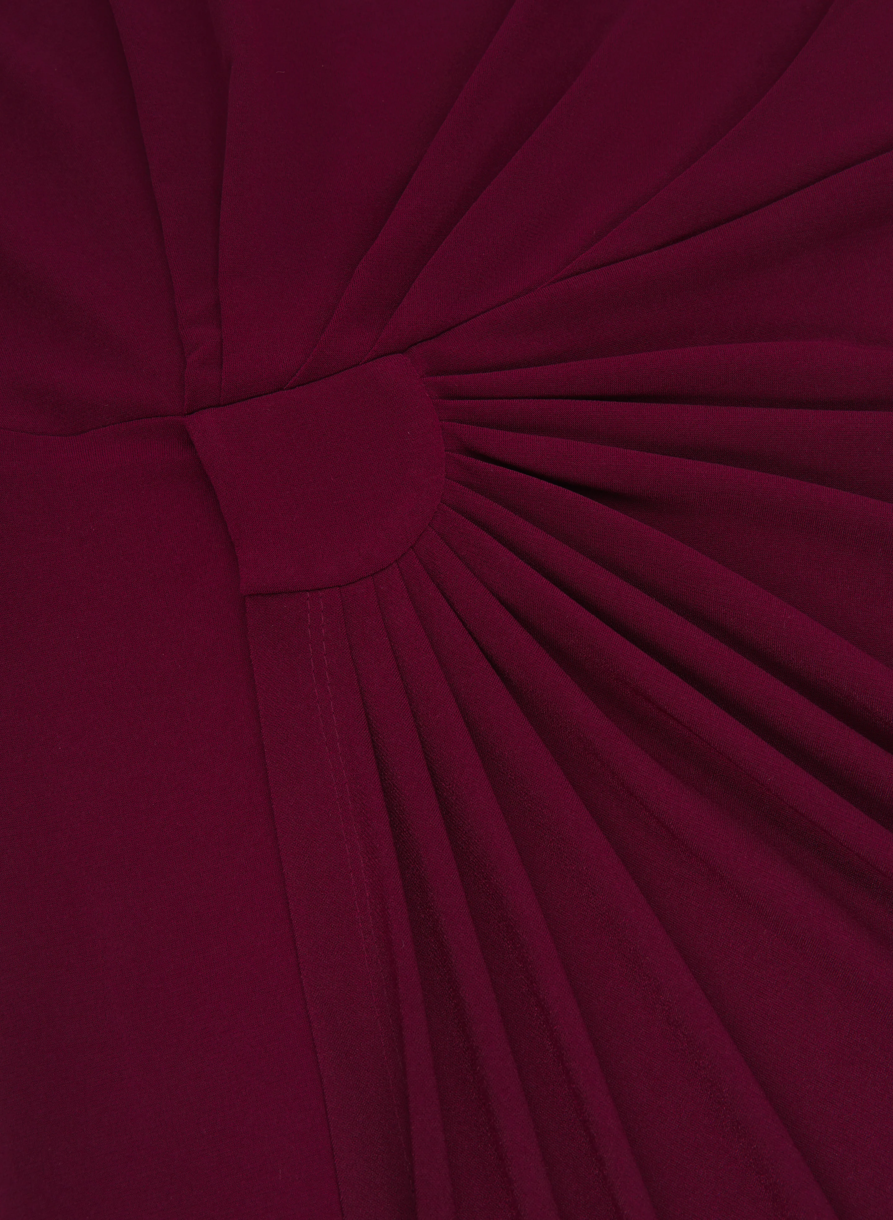Gathered Jersey Dress - Image 7