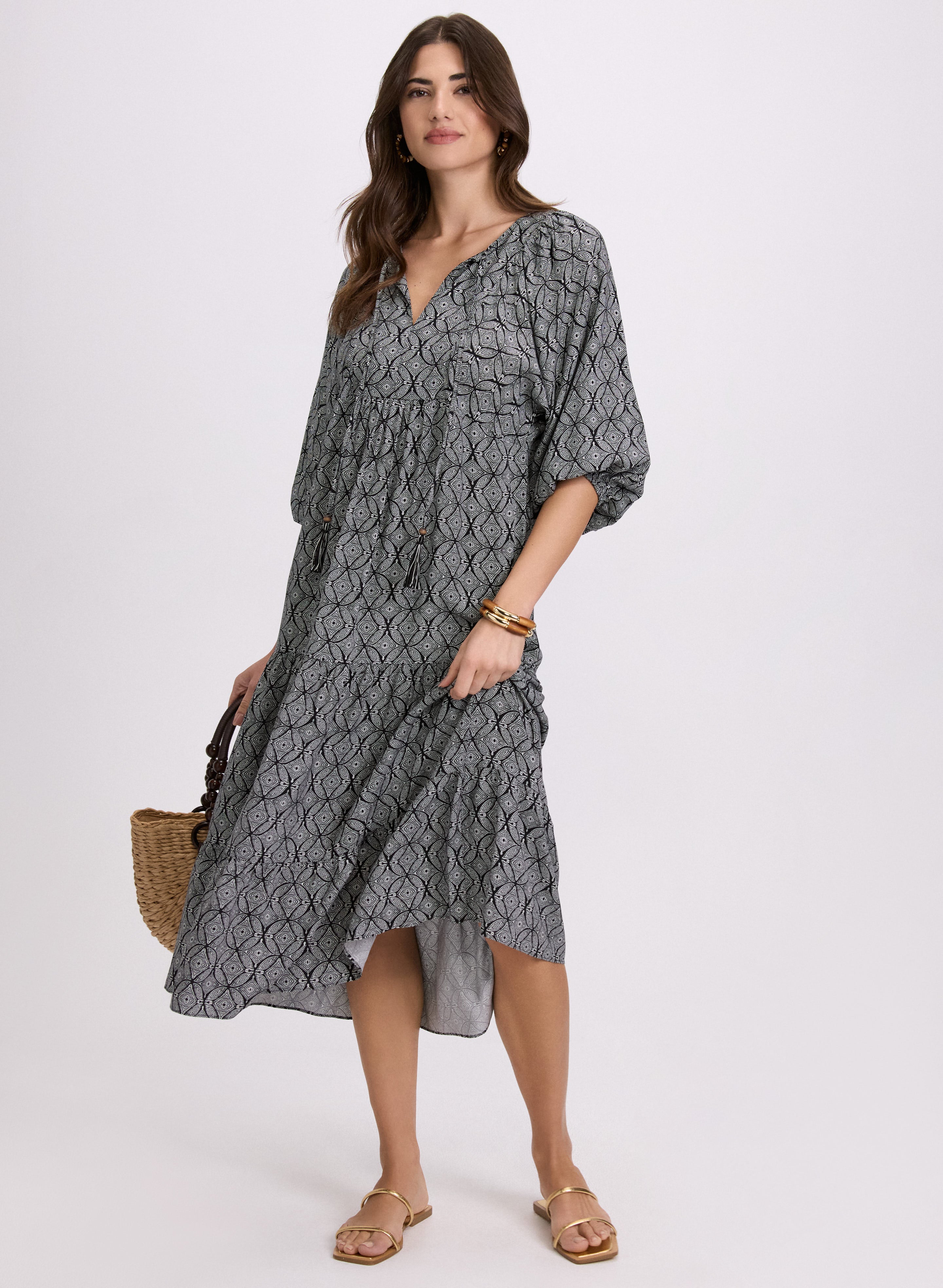 Geometric Prairie Dress