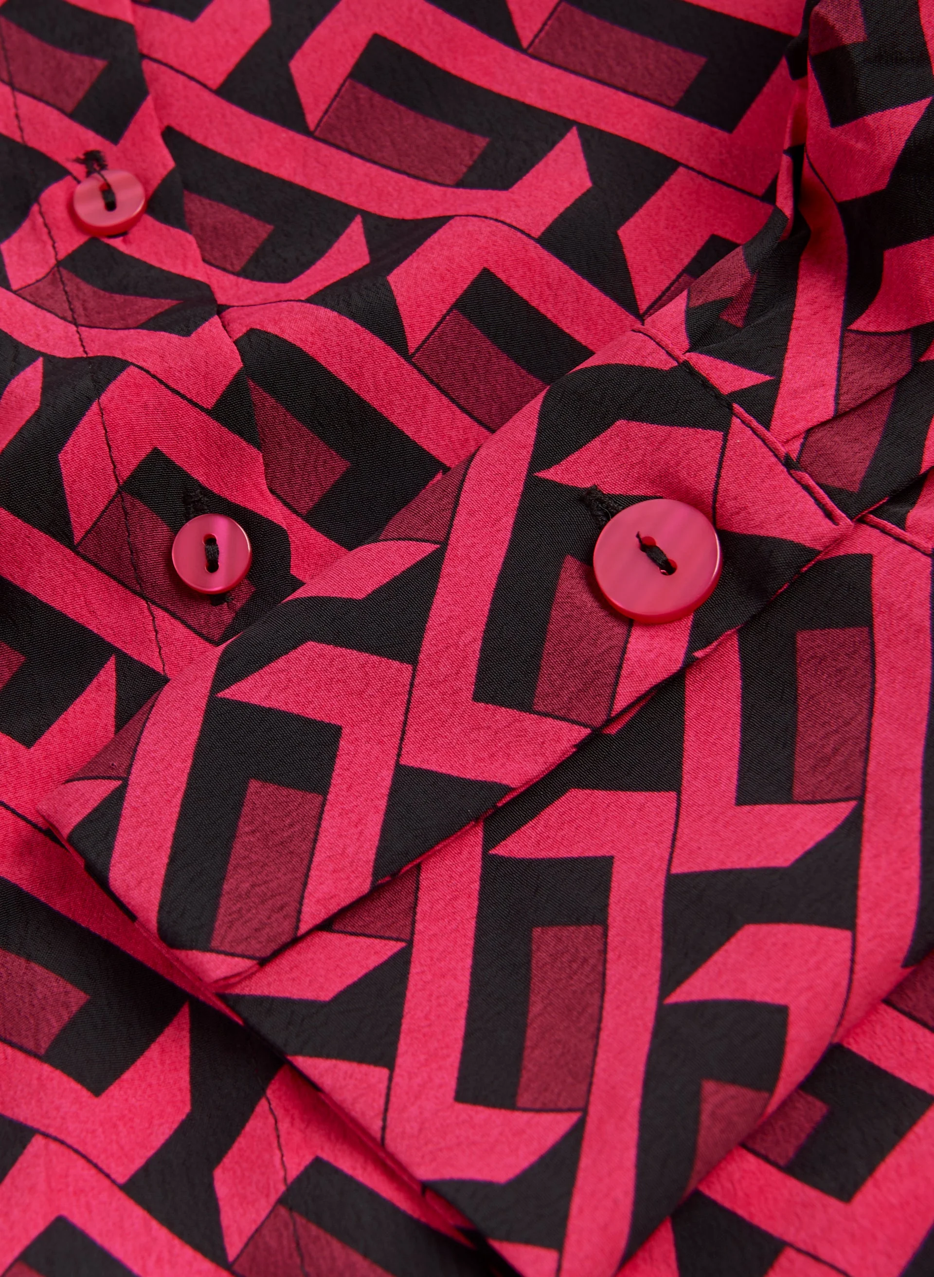 Geometric Print Blouse - Image 5