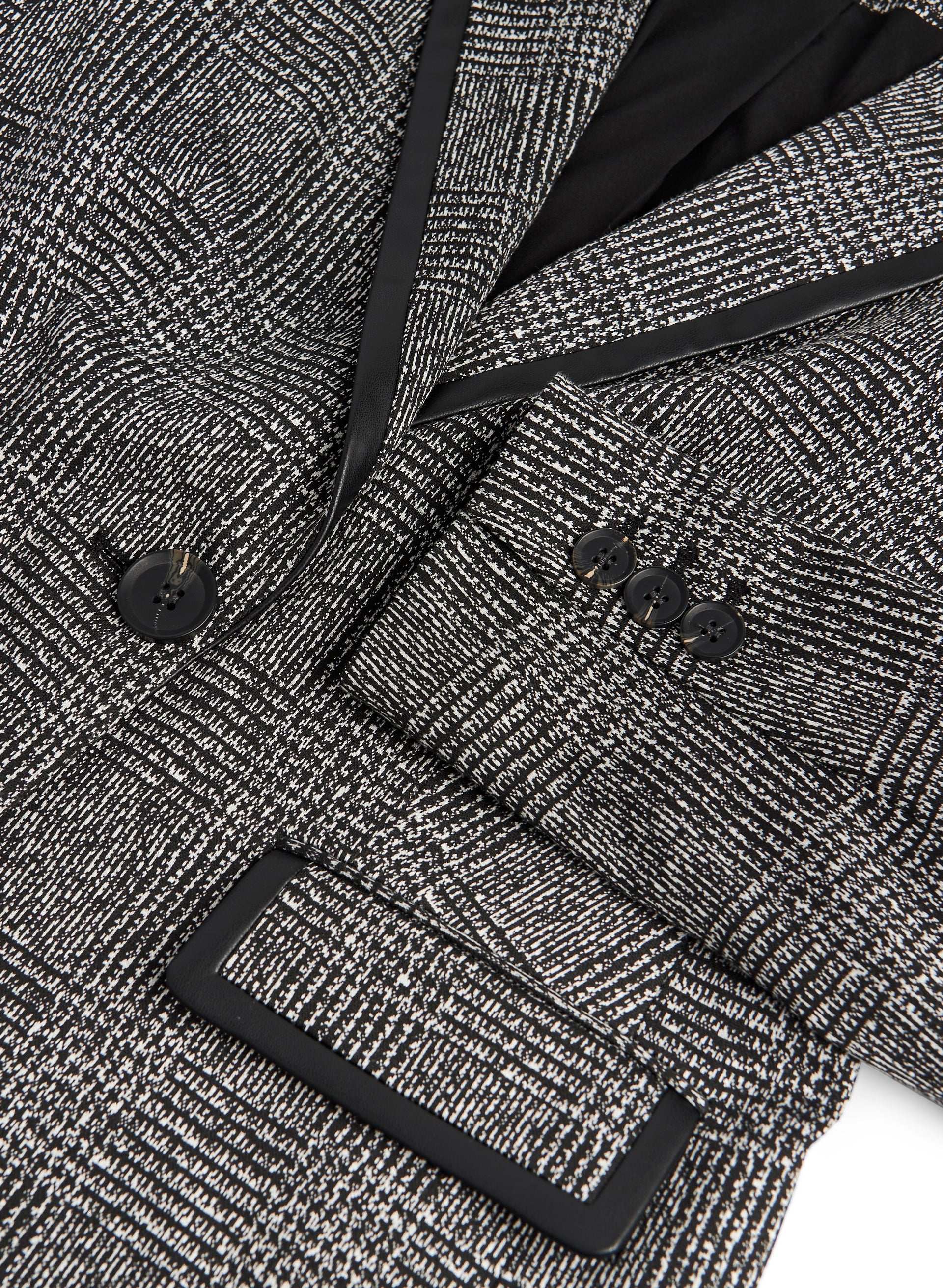 Glen Plaid Blazer - Image 6