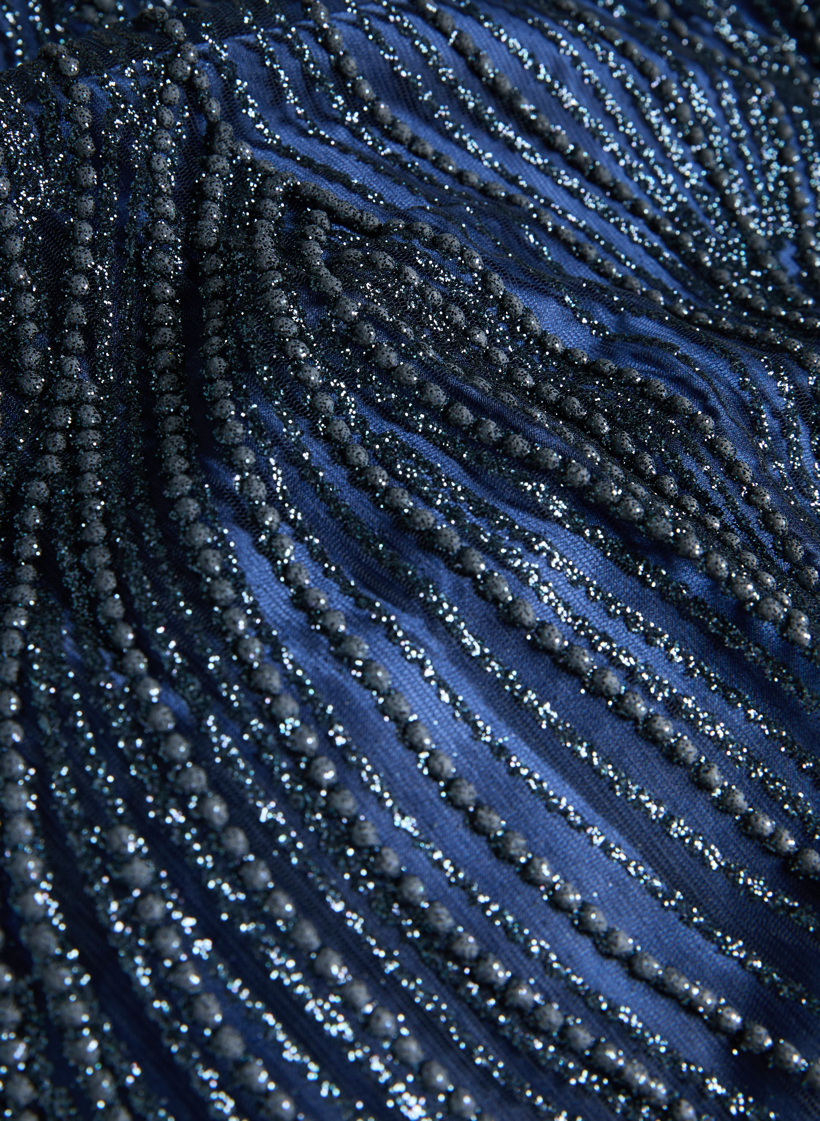 Glitter Embellished Dress - Image 7