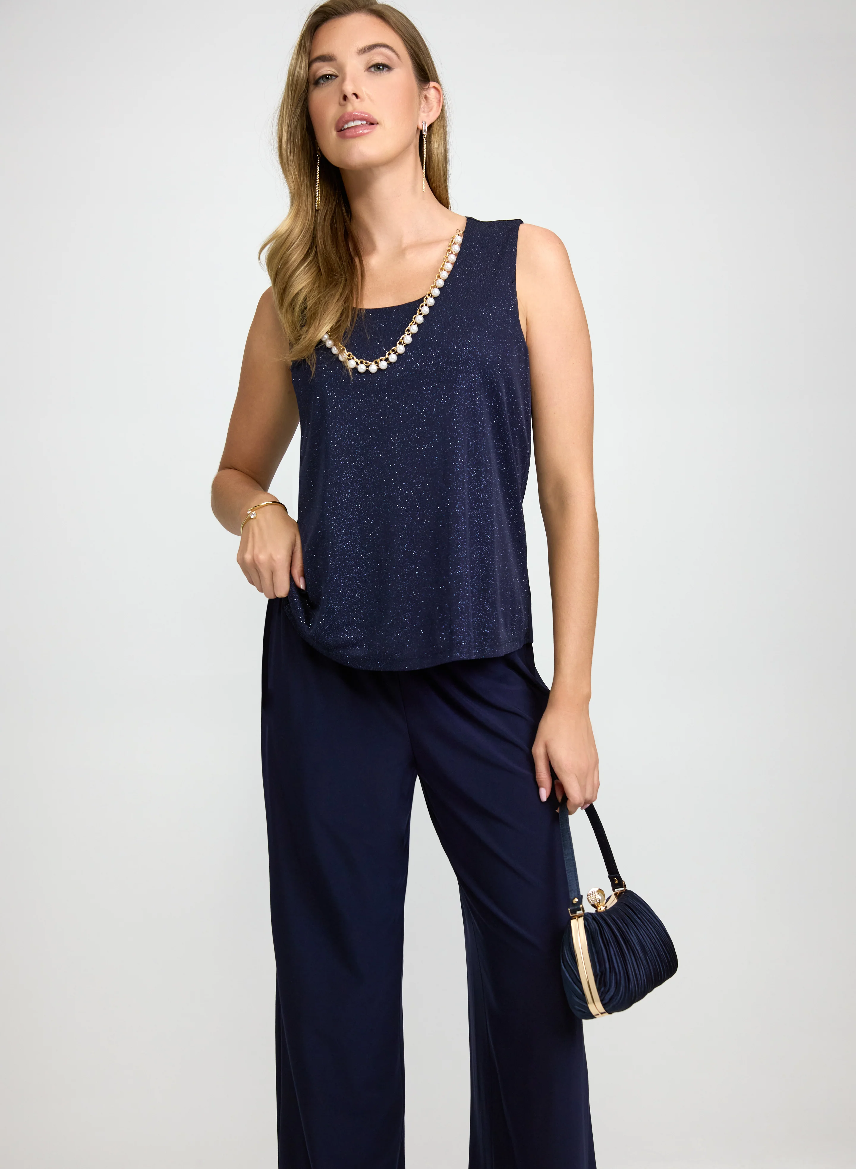 Glitter Jacket, Top & Pants Set - Image 7