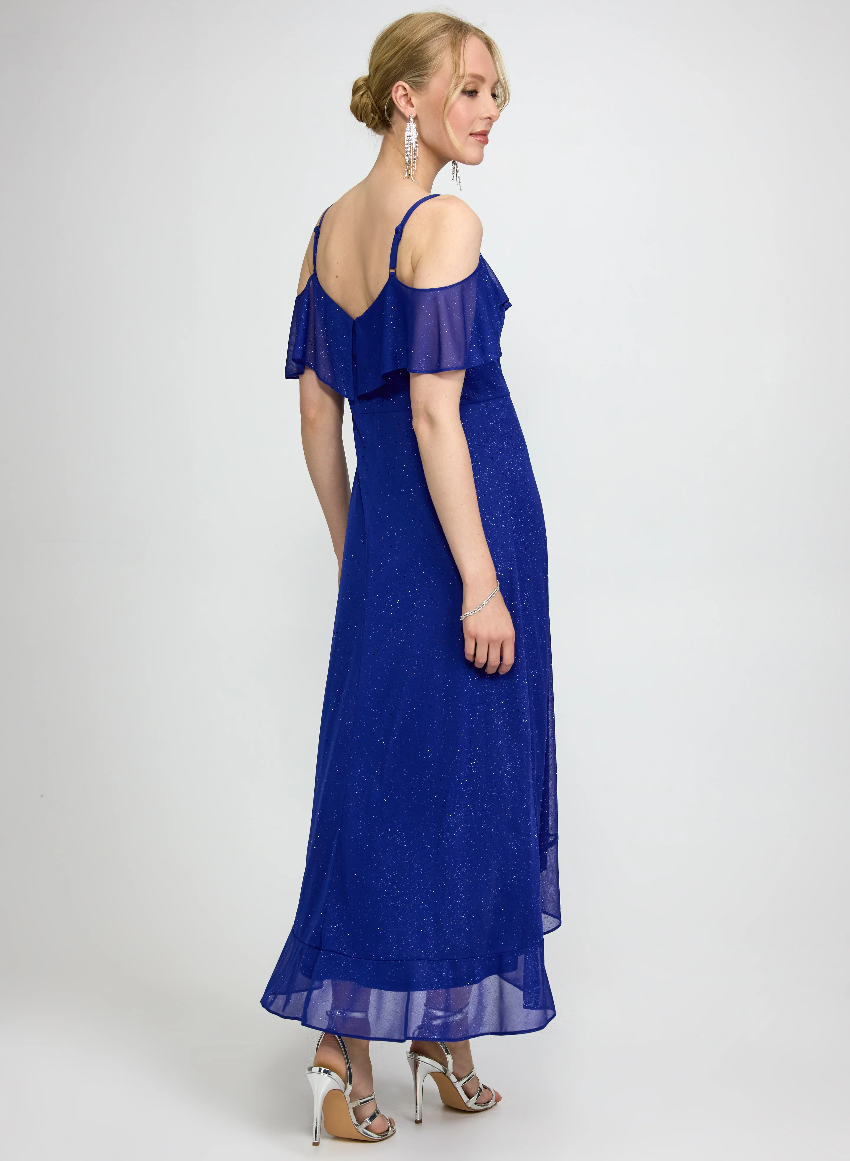 Glitter Mesh Dress - Image 3