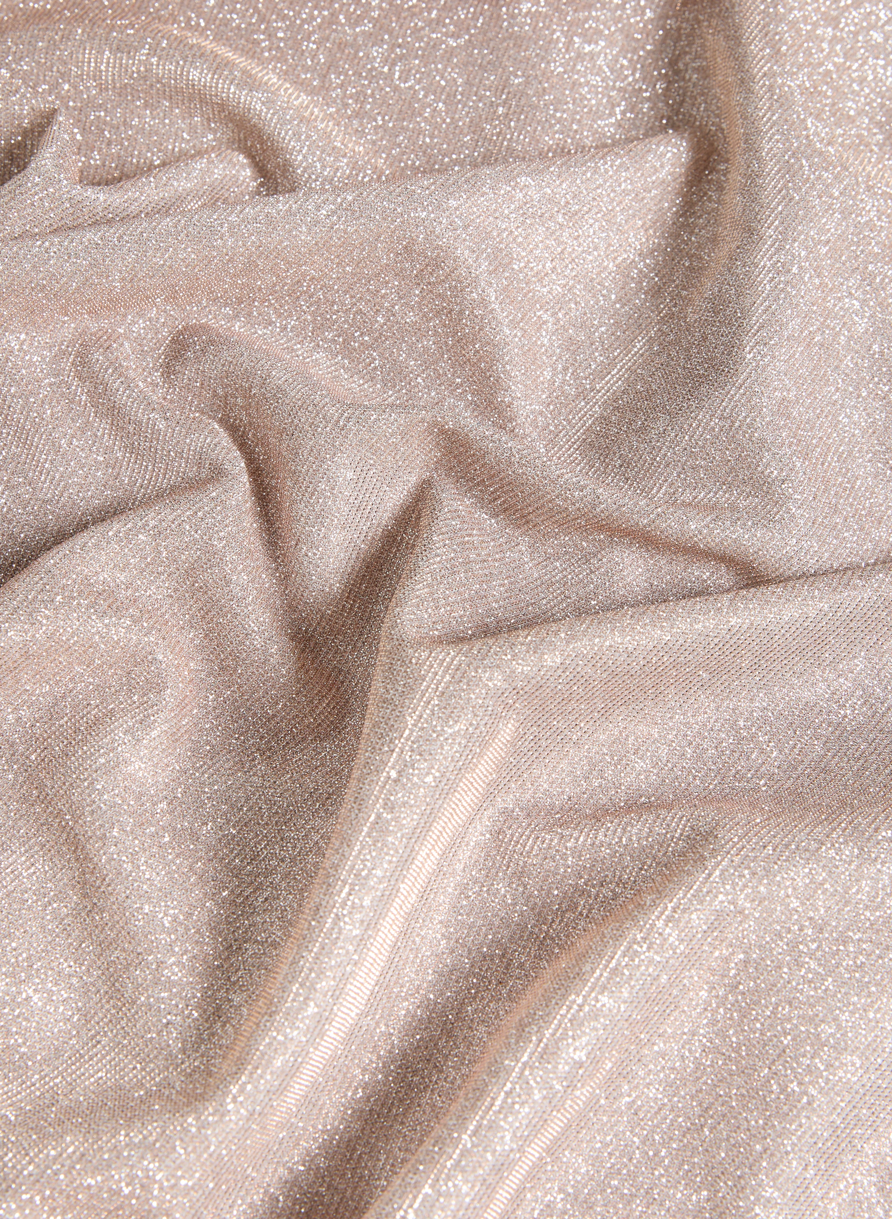 Glitter Off-The-Shoulder Dress - Image 7