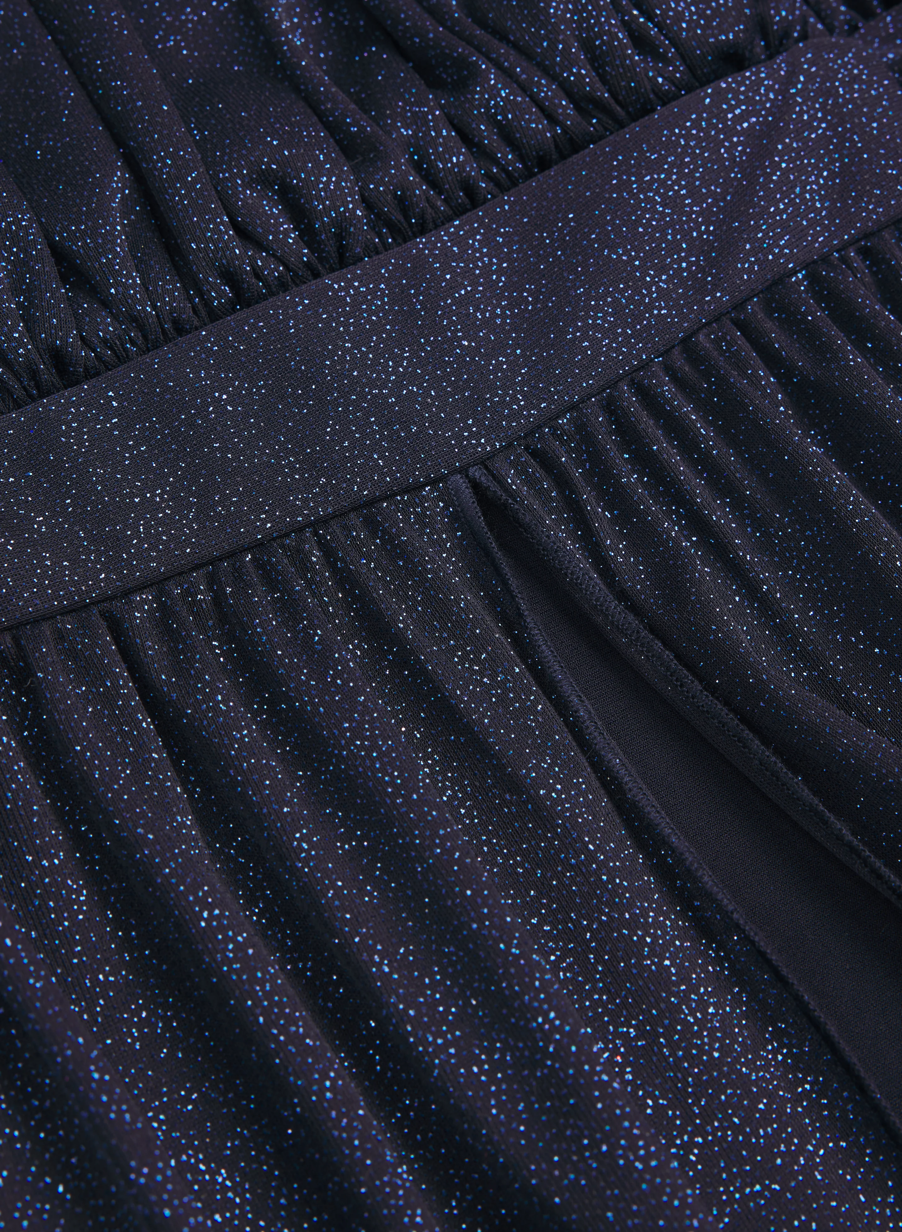 Glitter Overlay Dress - Image 7