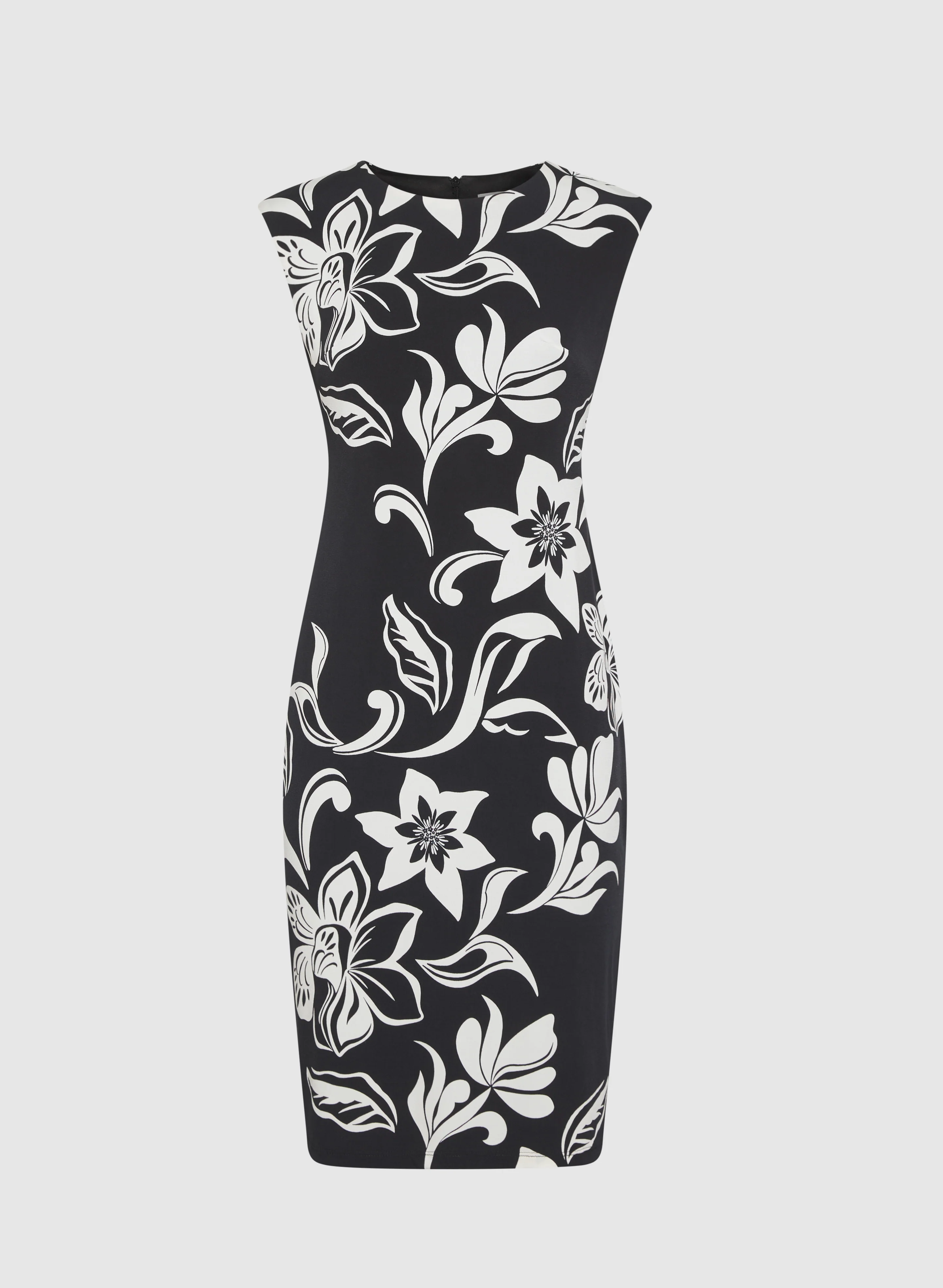 Graphic Floral Dress - Image 5