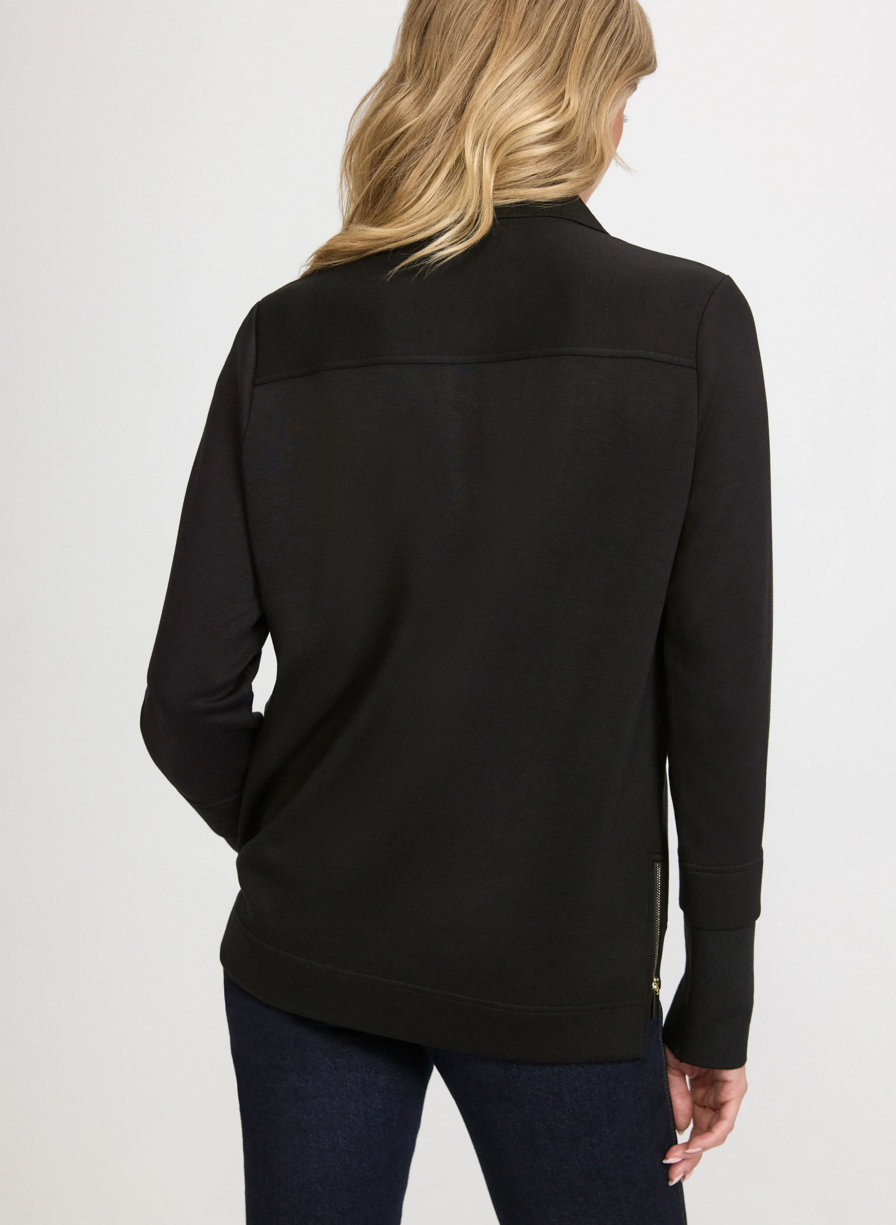 Grommet Placket Top - Image 4