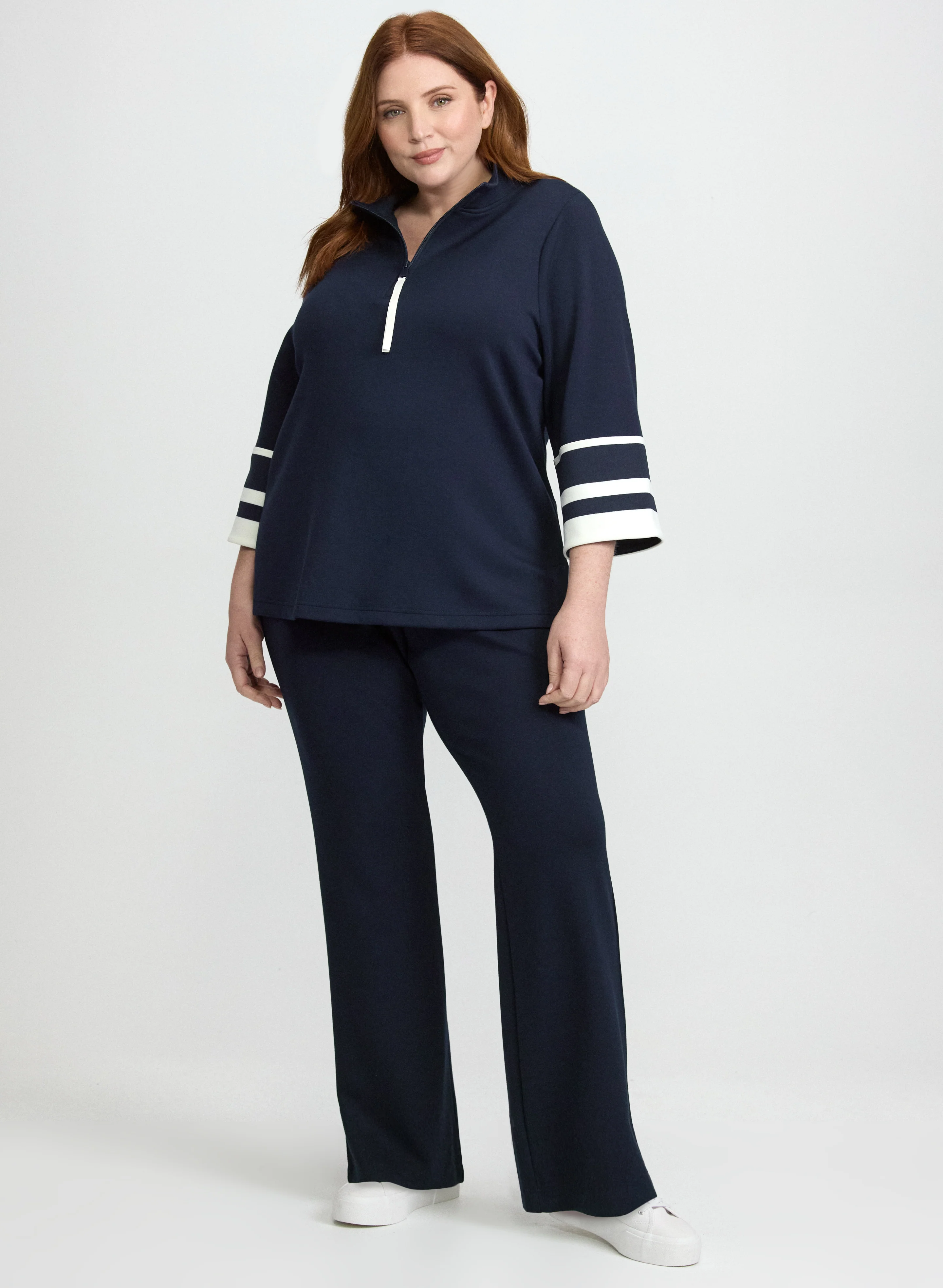 Half-Zip Scuba Top - Image 3