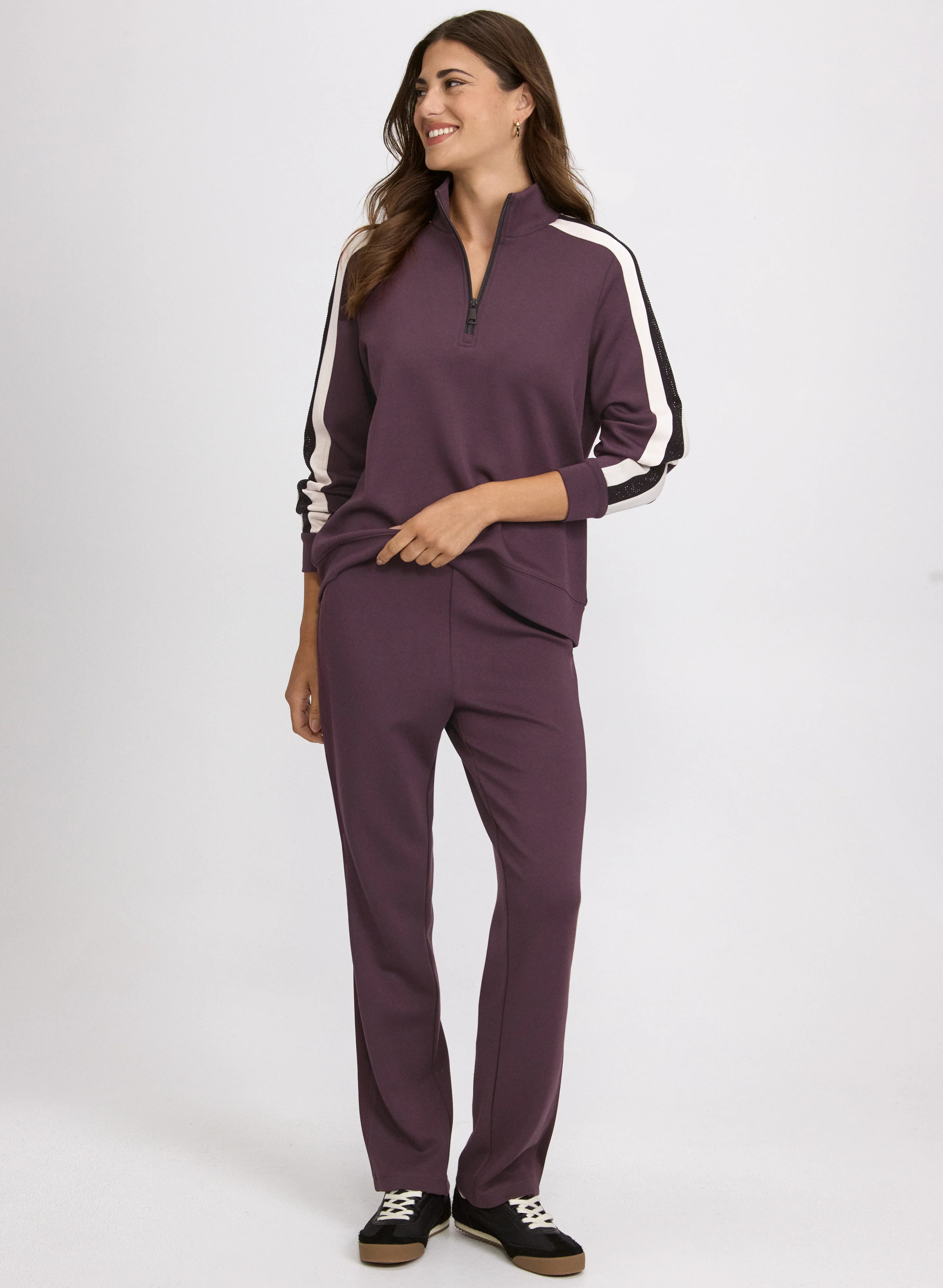 Half-Zip Scuba Top - Image 3