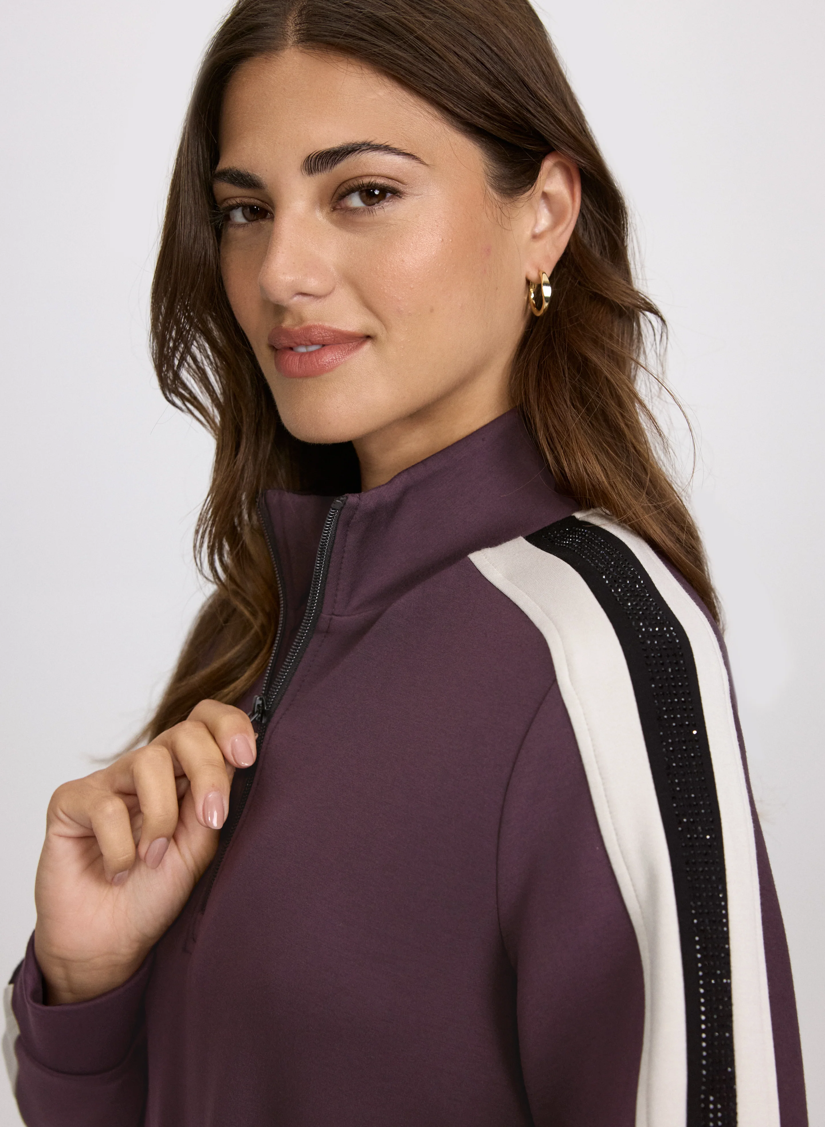 Half-Zip Scuba Top - Image 4