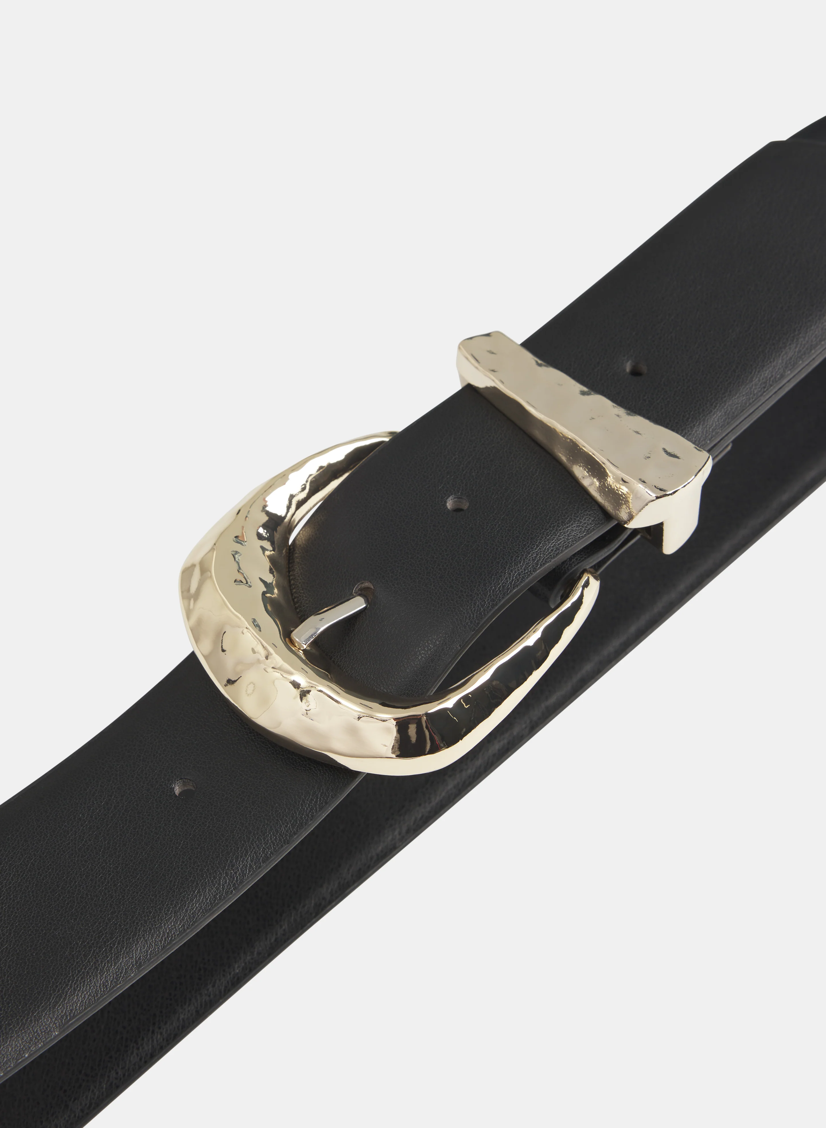 Hammered Buckle Belt - Image 2