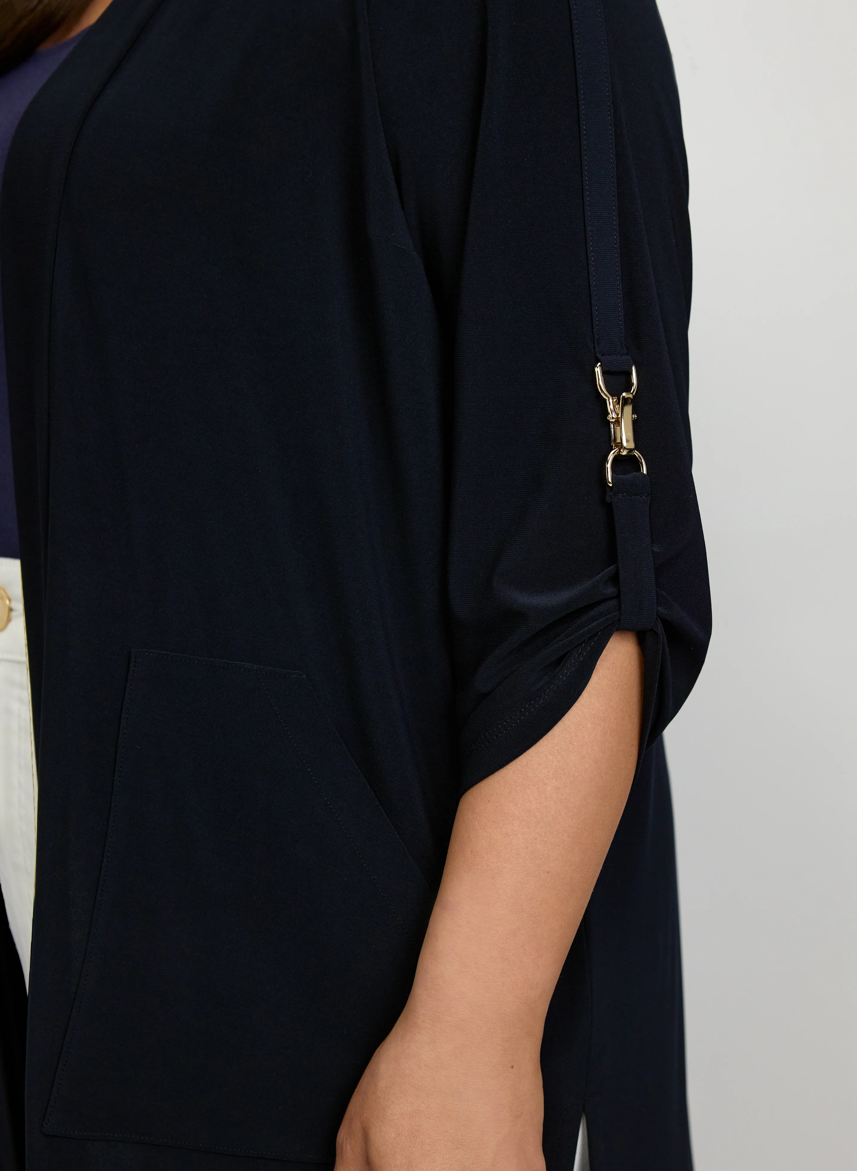 Hardware Detail Cardigan - Image 2