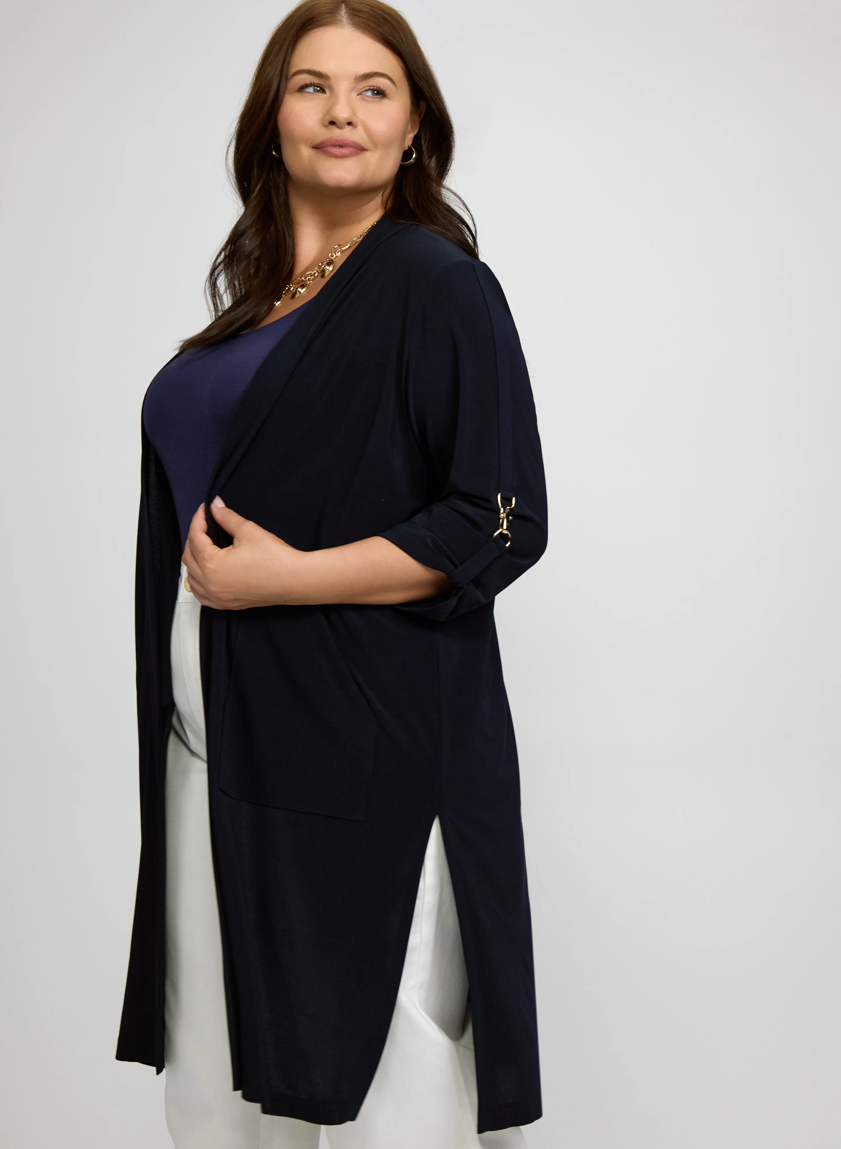 Hardware Detail Cardigan - Image 5