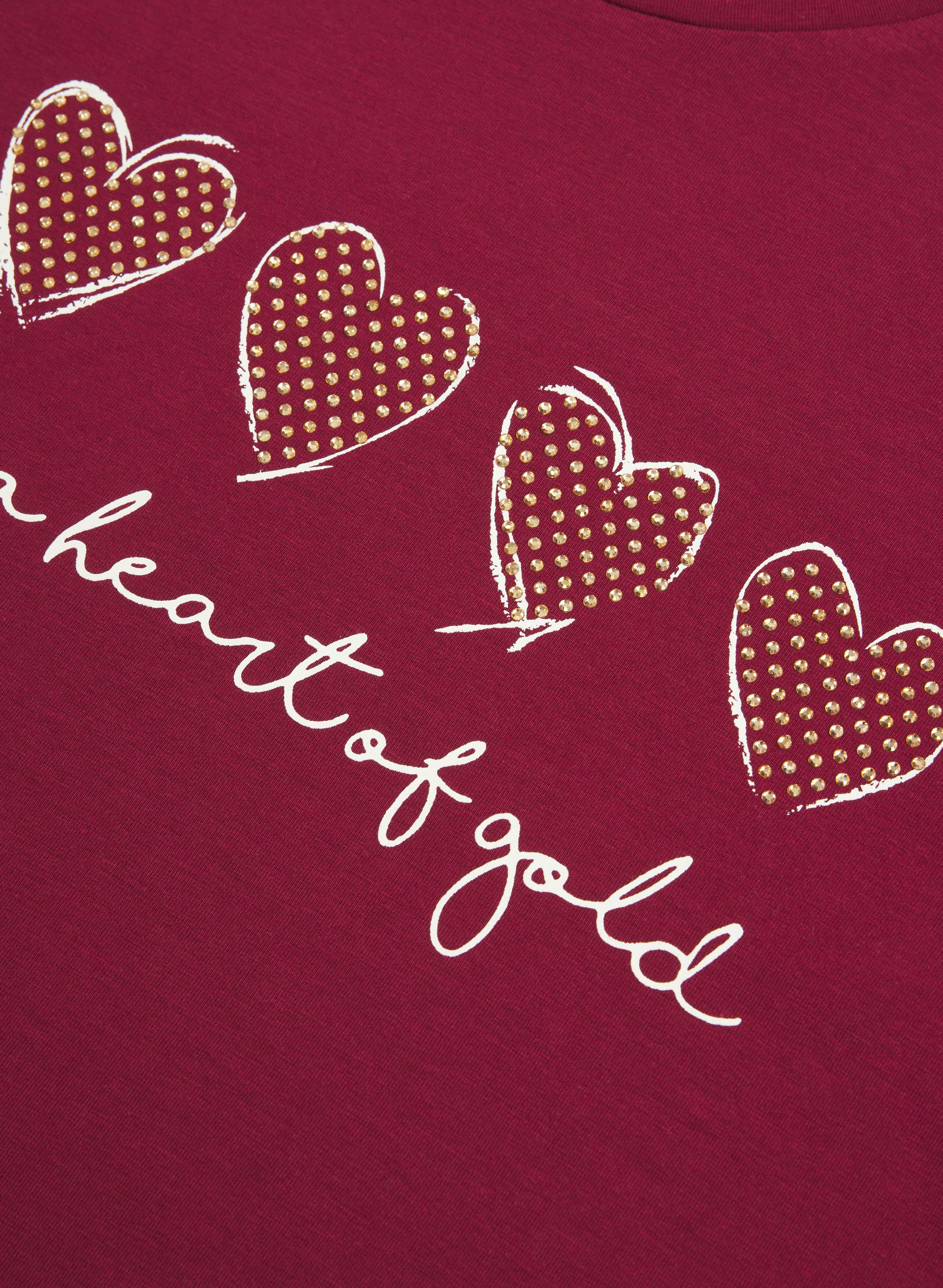 Heart Modal-Blend T-Shirt - Image 8