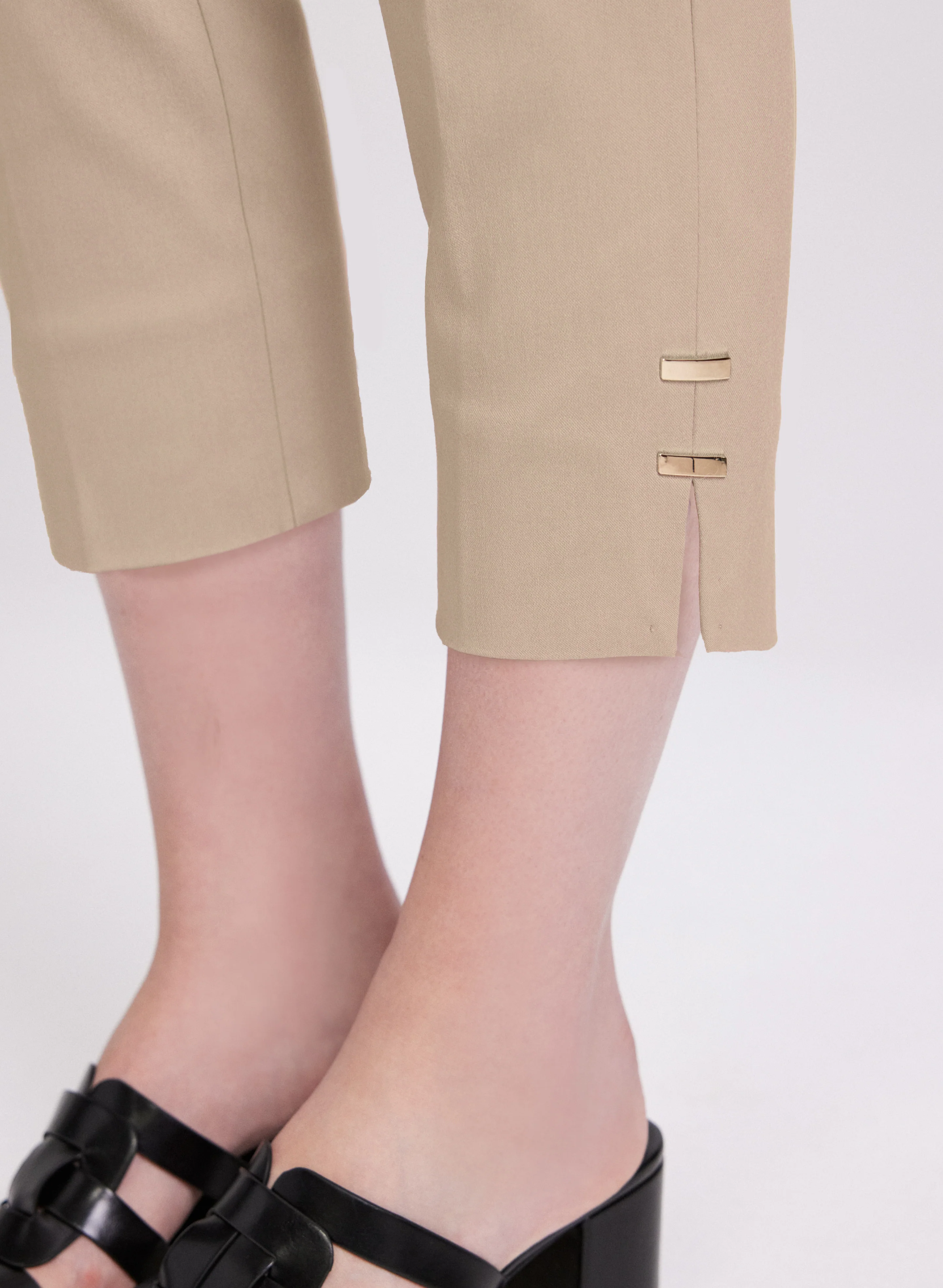 High-Rise Bengaline Capris - Image 2