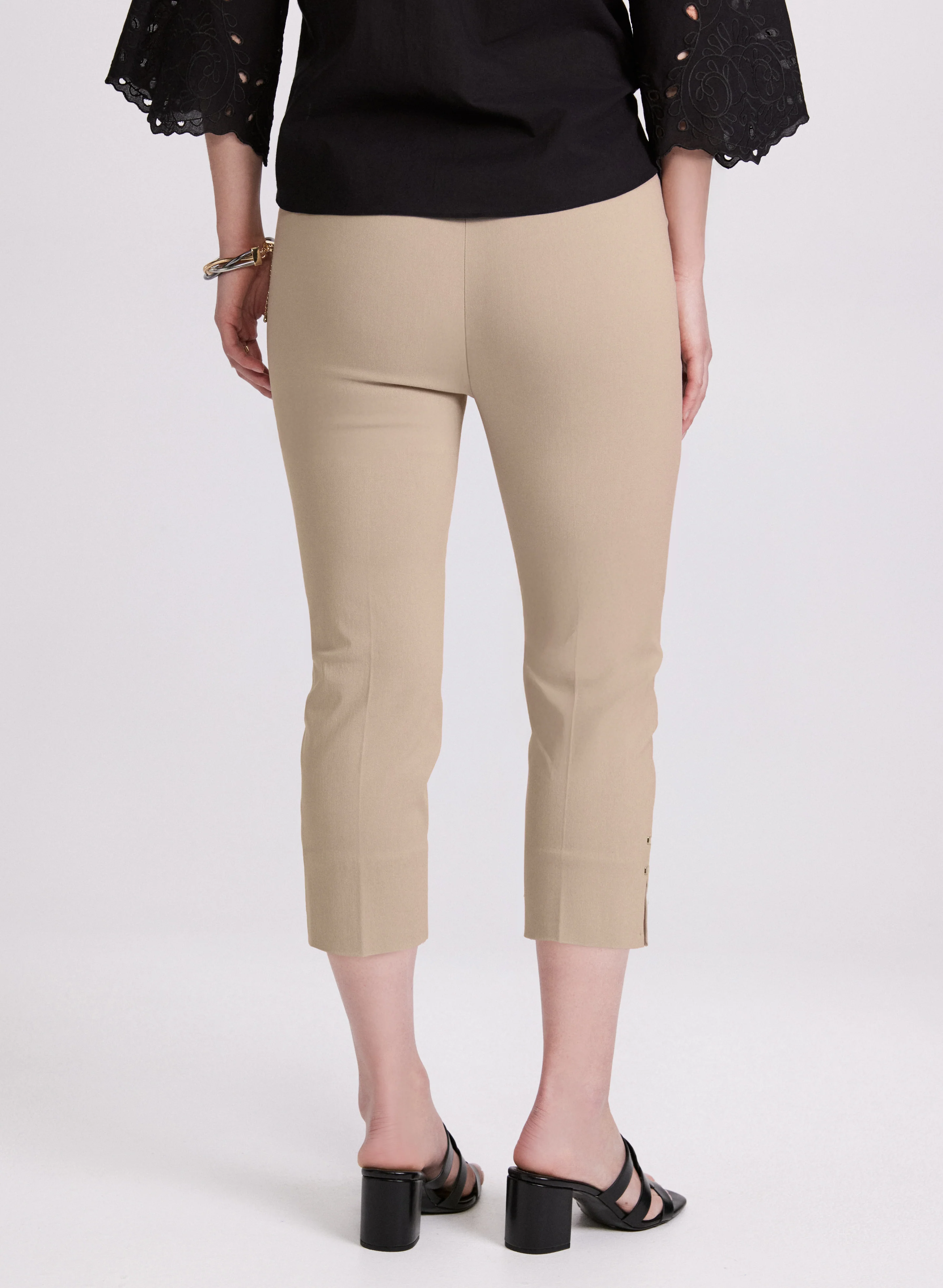 High-Rise Bengaline Capris - Image 4