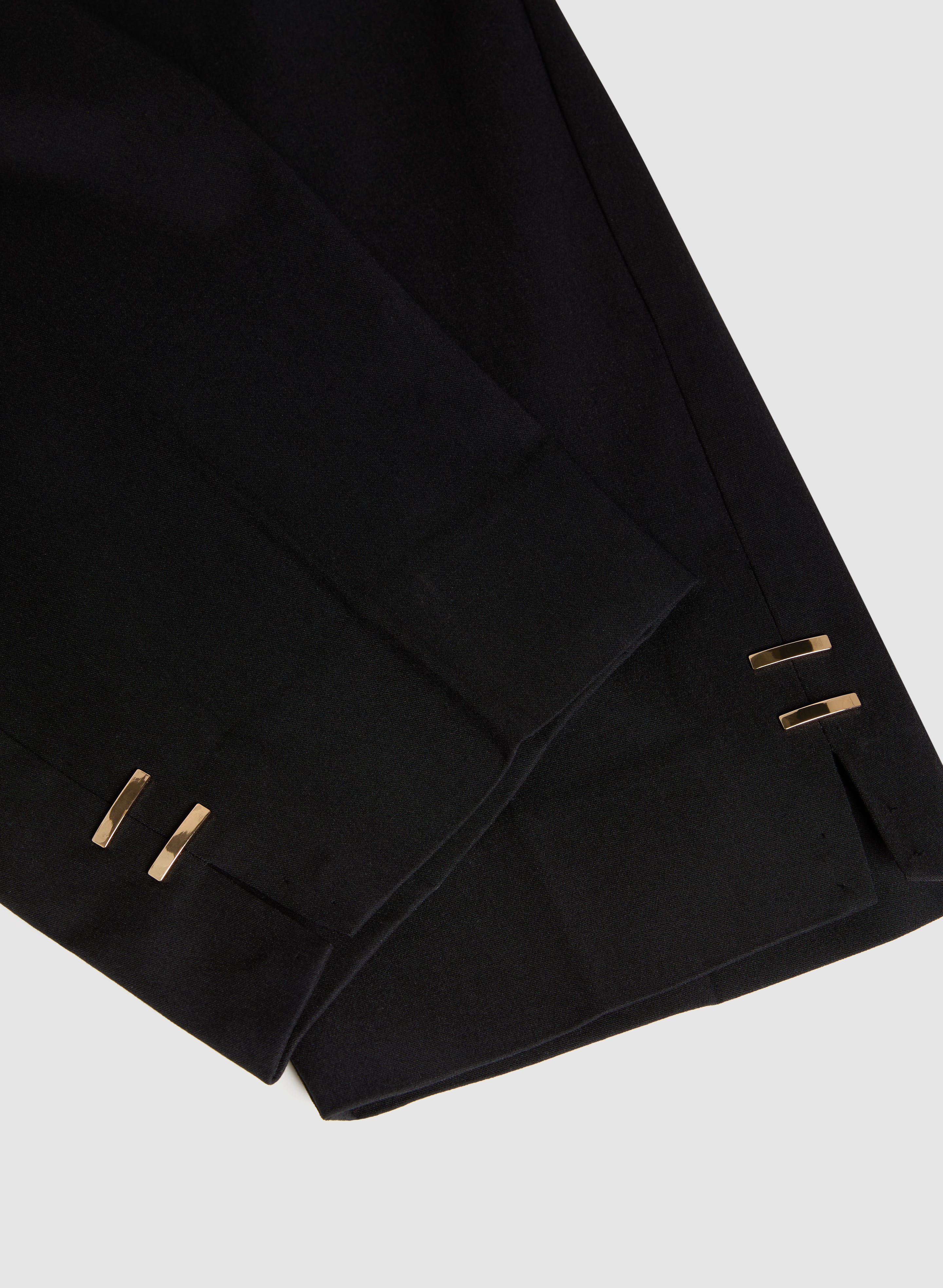 High-Rise Bengaline Capris - Image 7