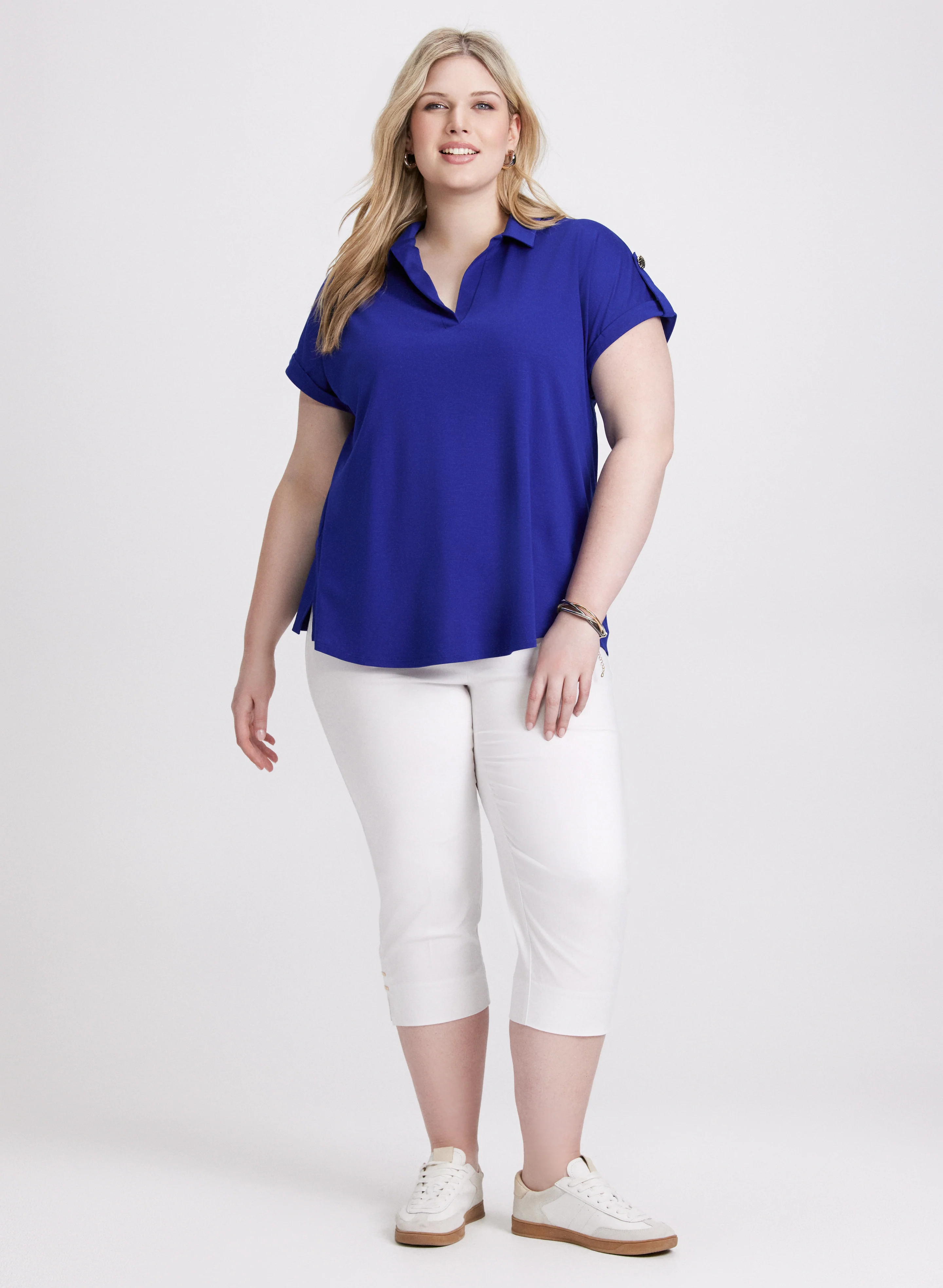 High-Rise Bengaline Capris - Image 5