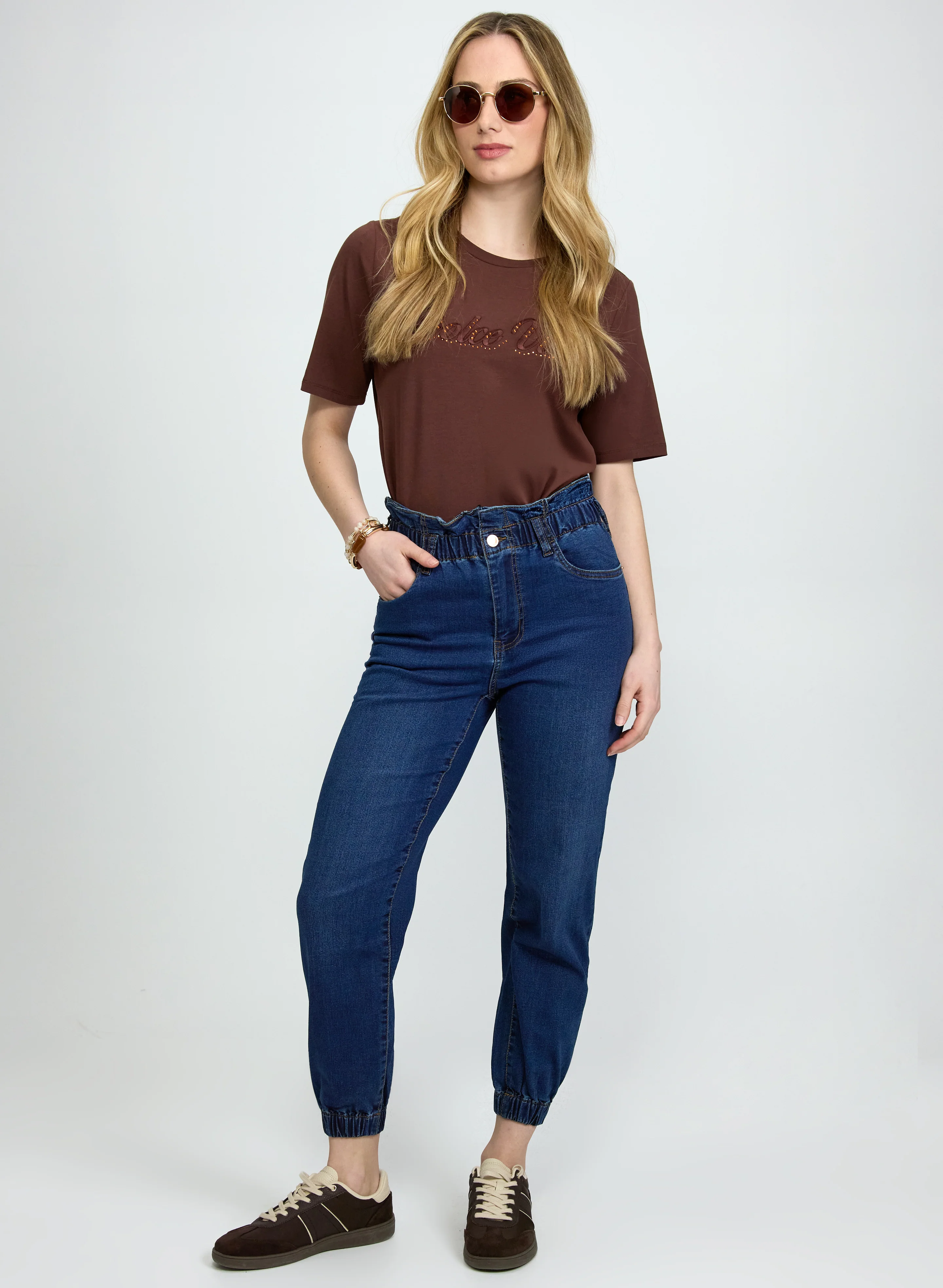 High-Rise Jogger Jeans - Image 5