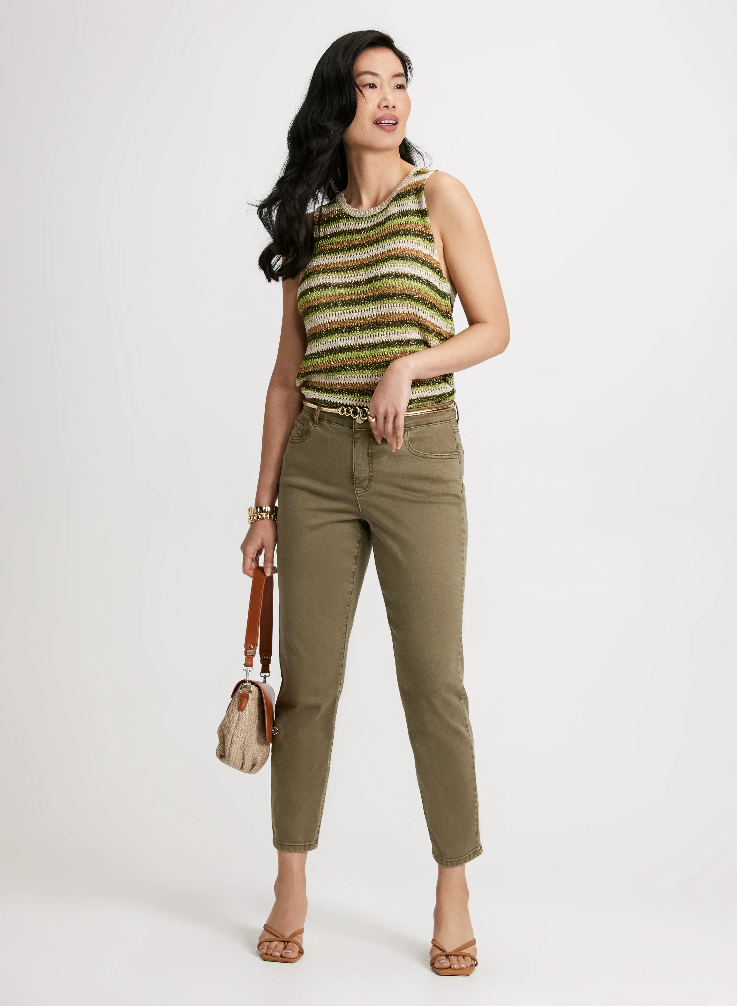 High Rise Slim Leg Jeans - Image 8