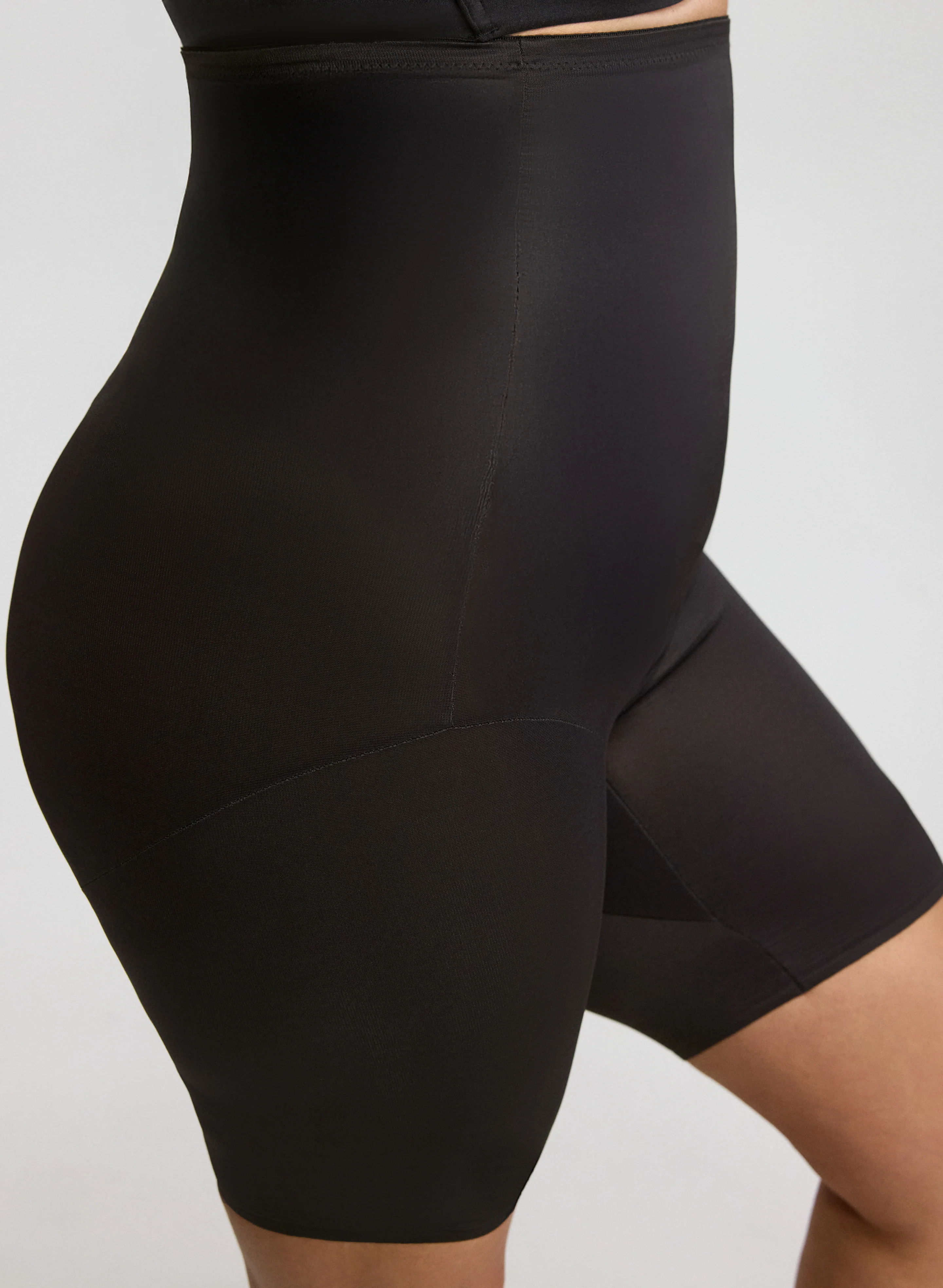 High-Waist Shaping Shorts - Plus - Image 2