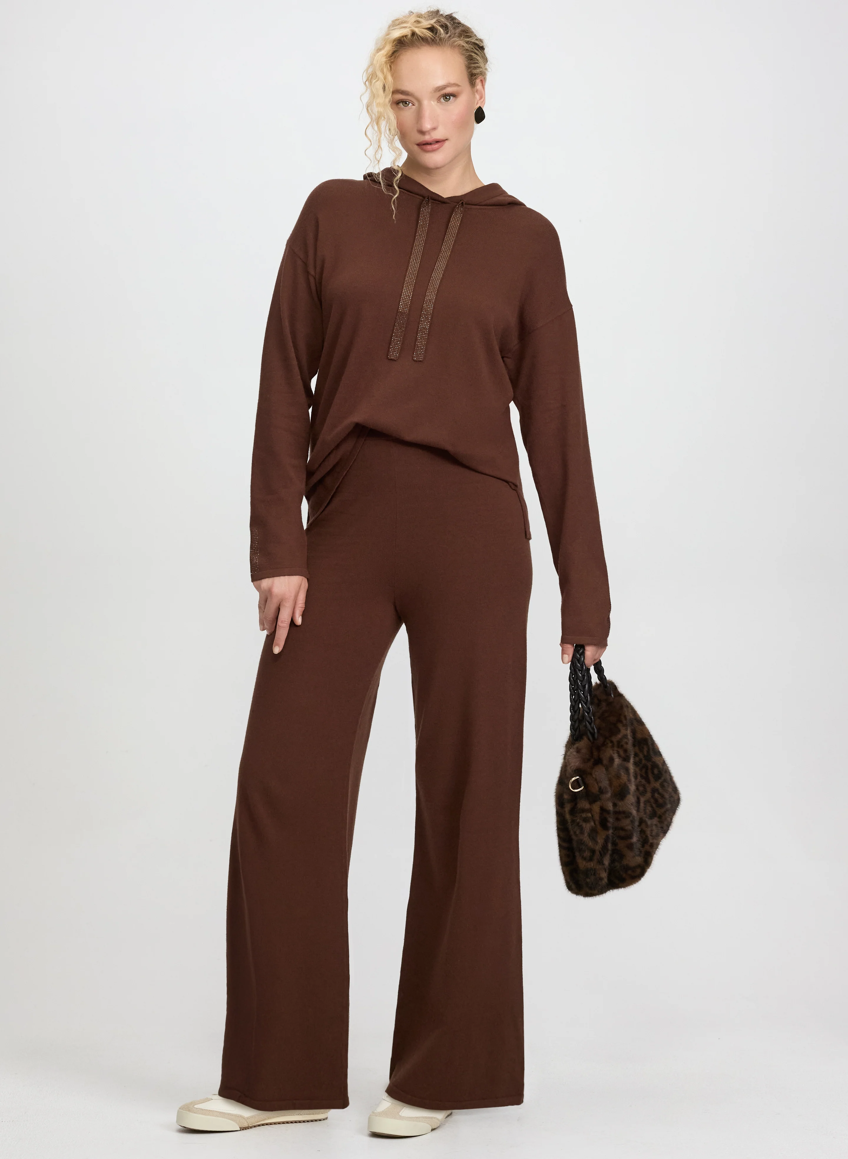 Hooded Knit Pullover - Image 7