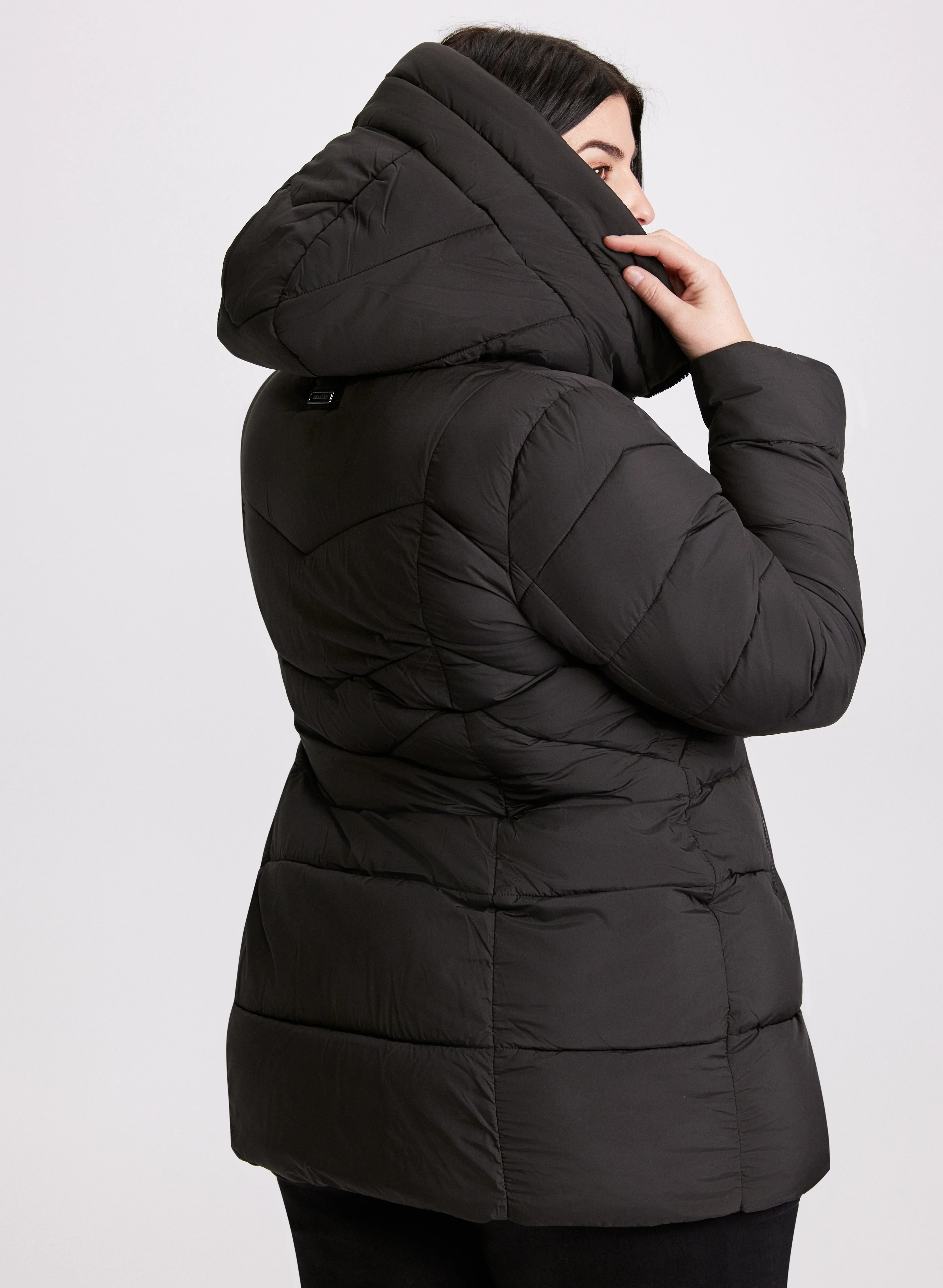 Bernardo - Recycled Material Puffer Coat - Image 11
