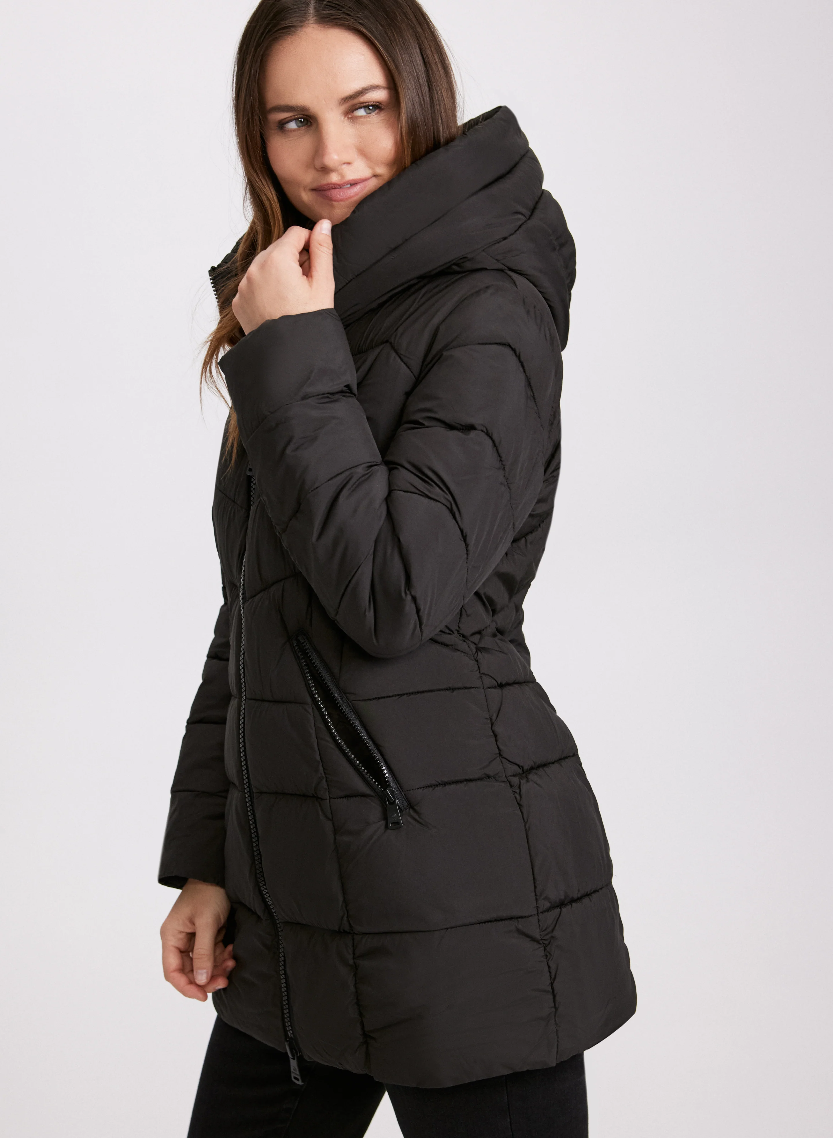 Bernardo - Recycled Material Puffer Coat - Image 2