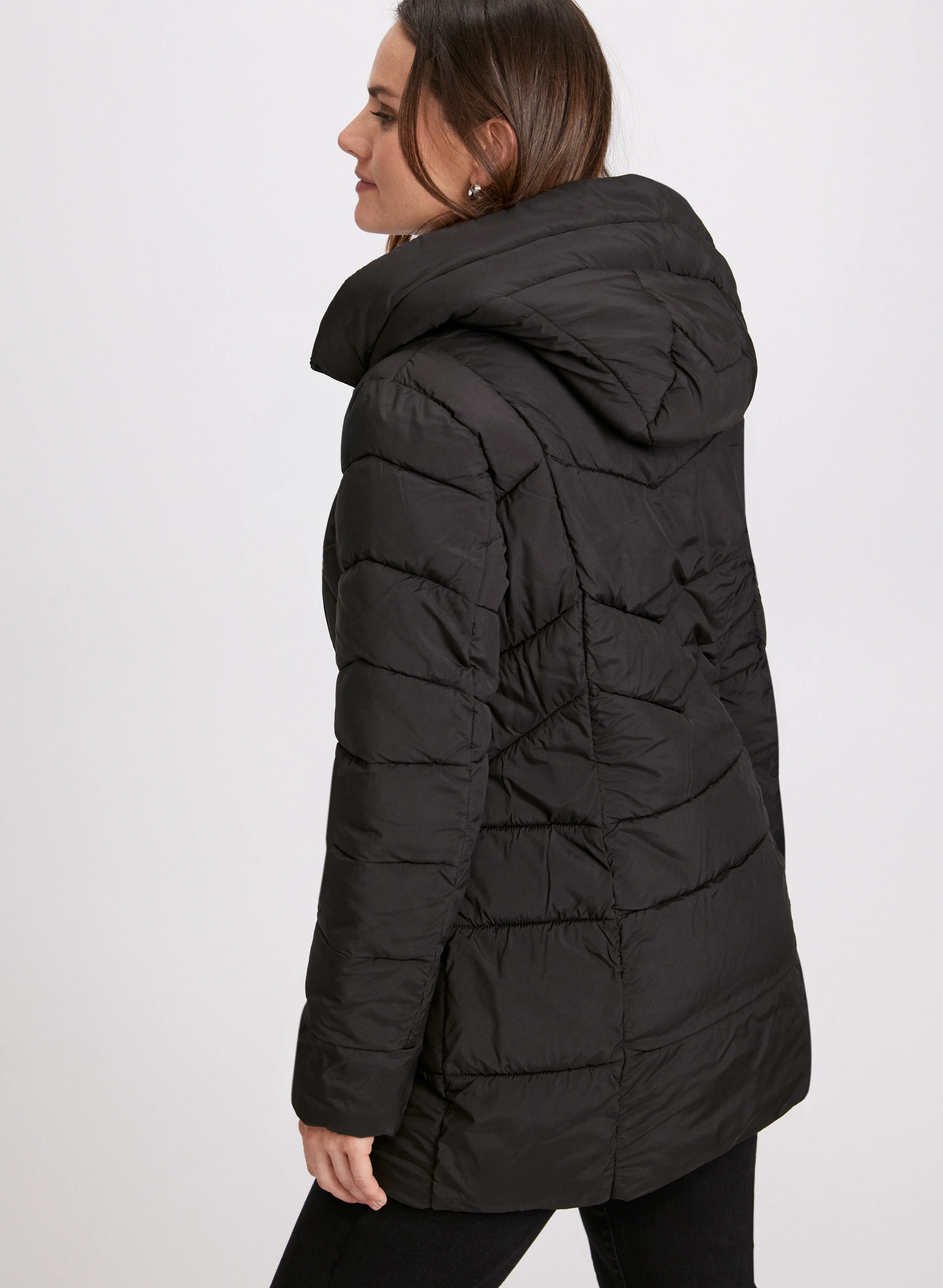 Bernardo - Recycled Material Puffer Coat - Image 4