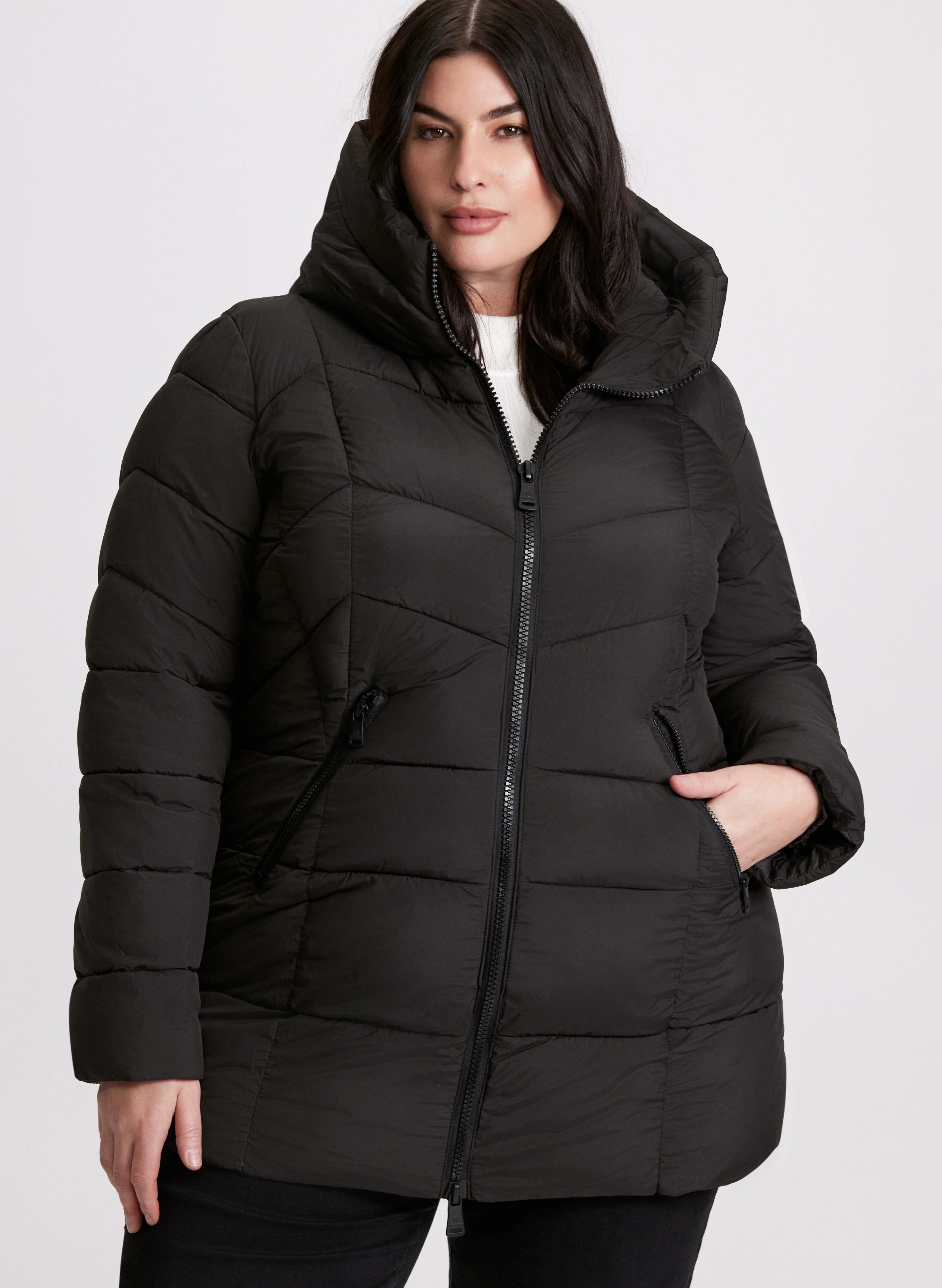 Bernardo - Recycled Material Puffer Coat - Image 7