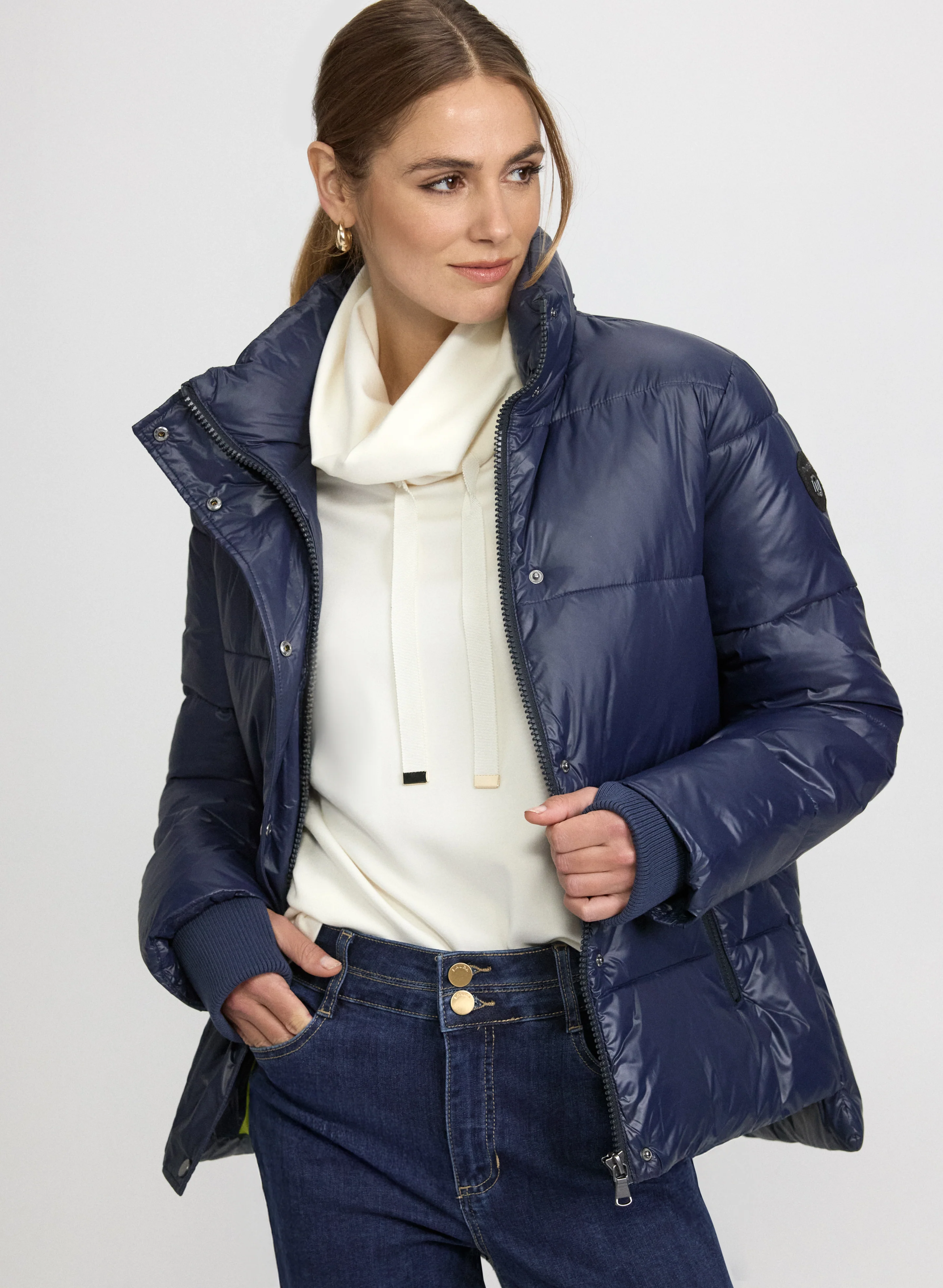 Hooded Puffer Coat - Image 4
