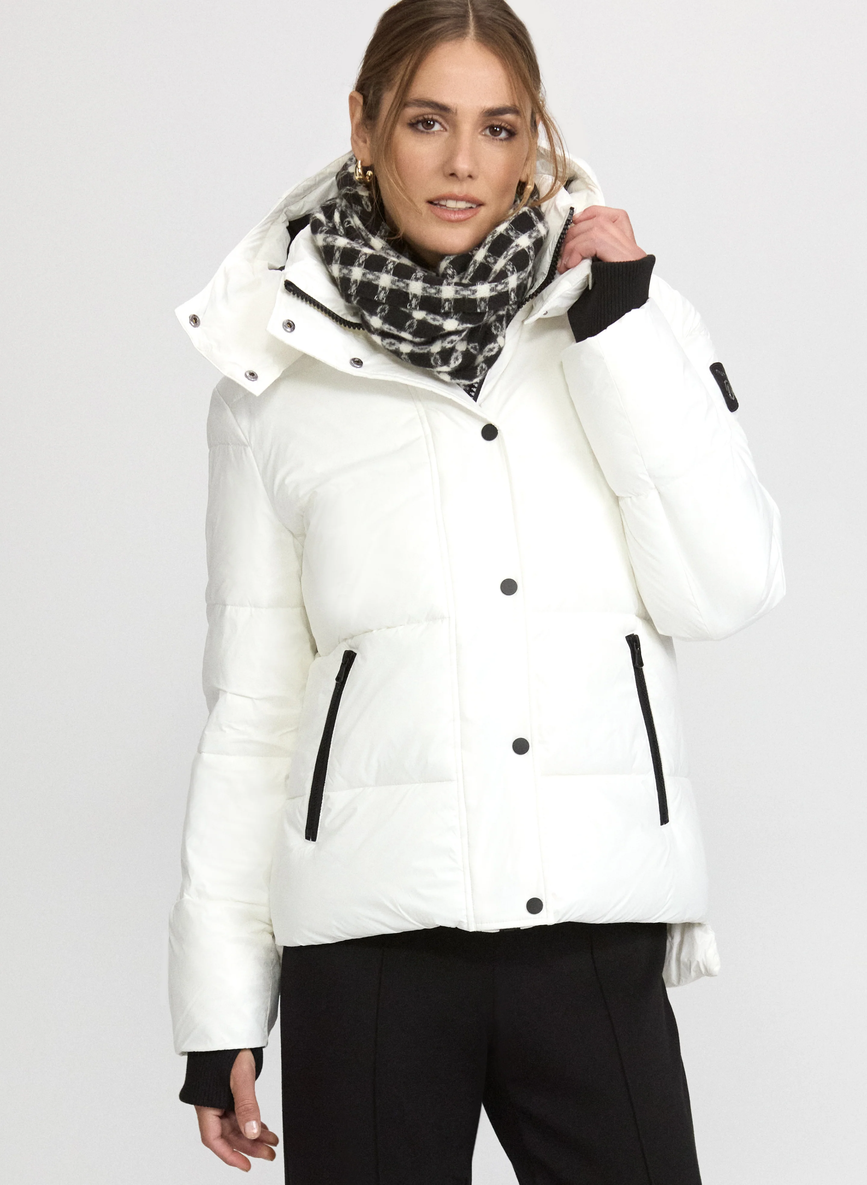 Hooded Puffer Coat