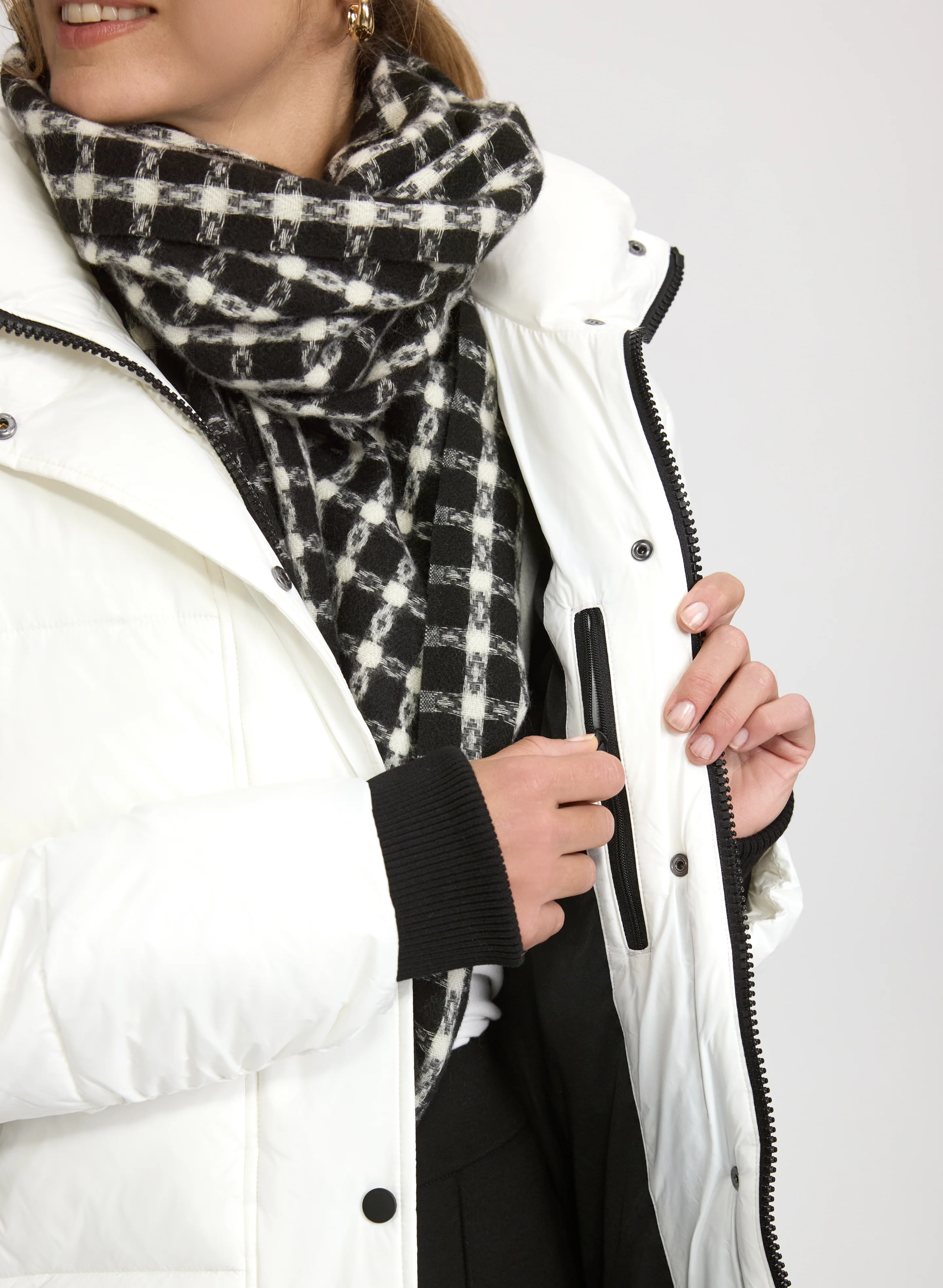 Hooded Puffer Coat - Image 6