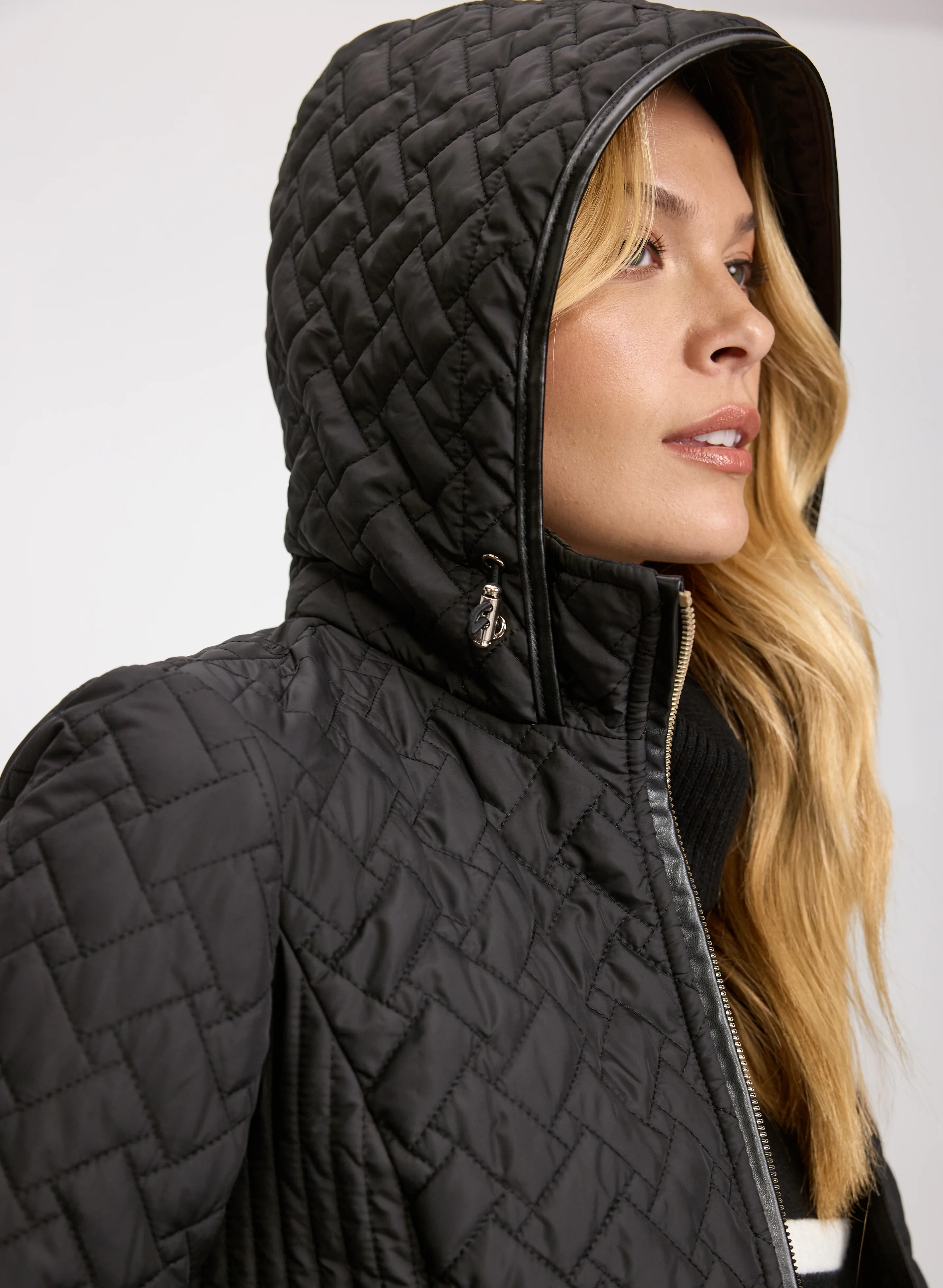 Hooded Quilted Coat - Image 5