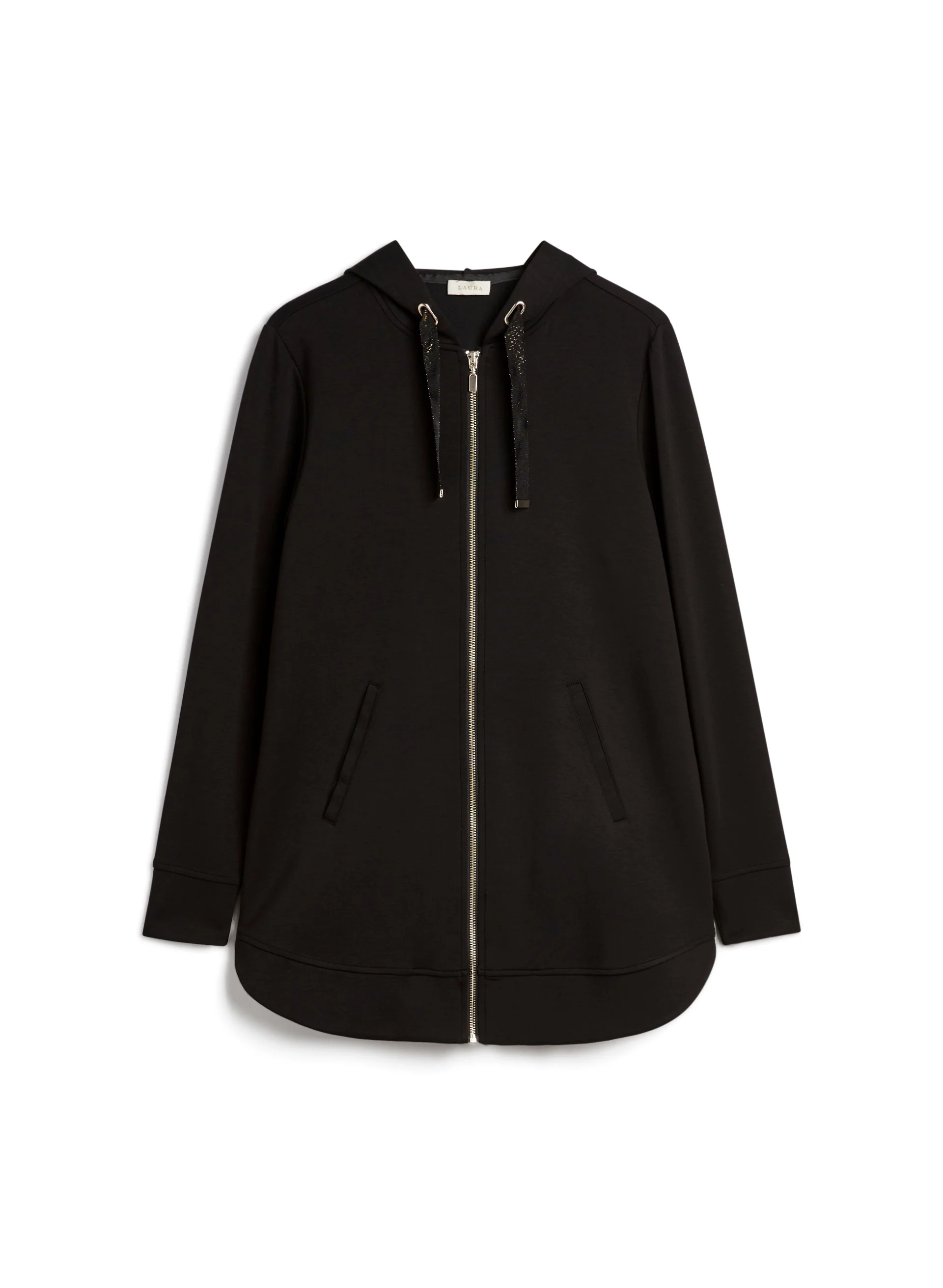 Hooded Zip Front Sweatshirt - Image 5
