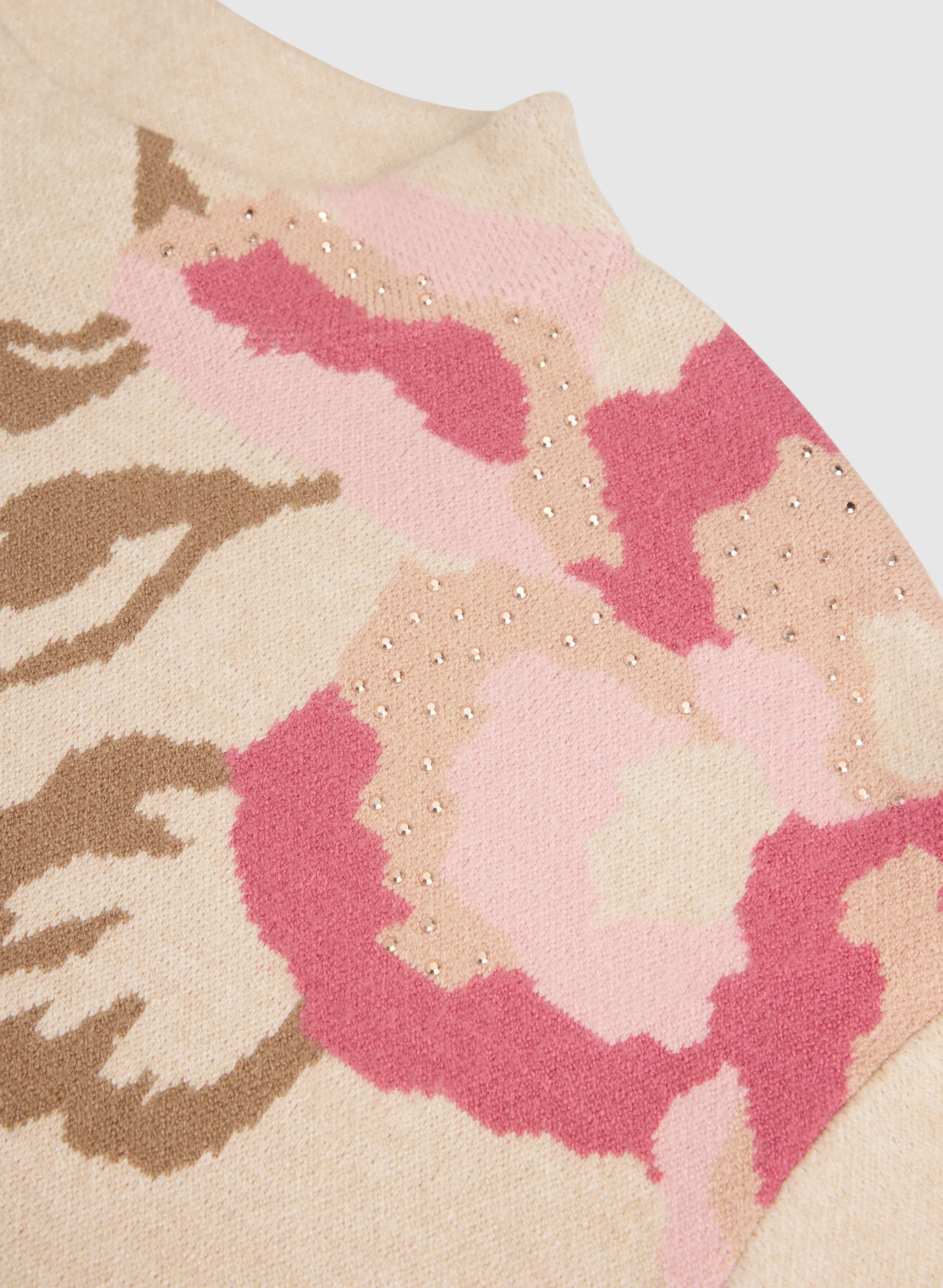 Jacquard Floral Pullover - Image 7