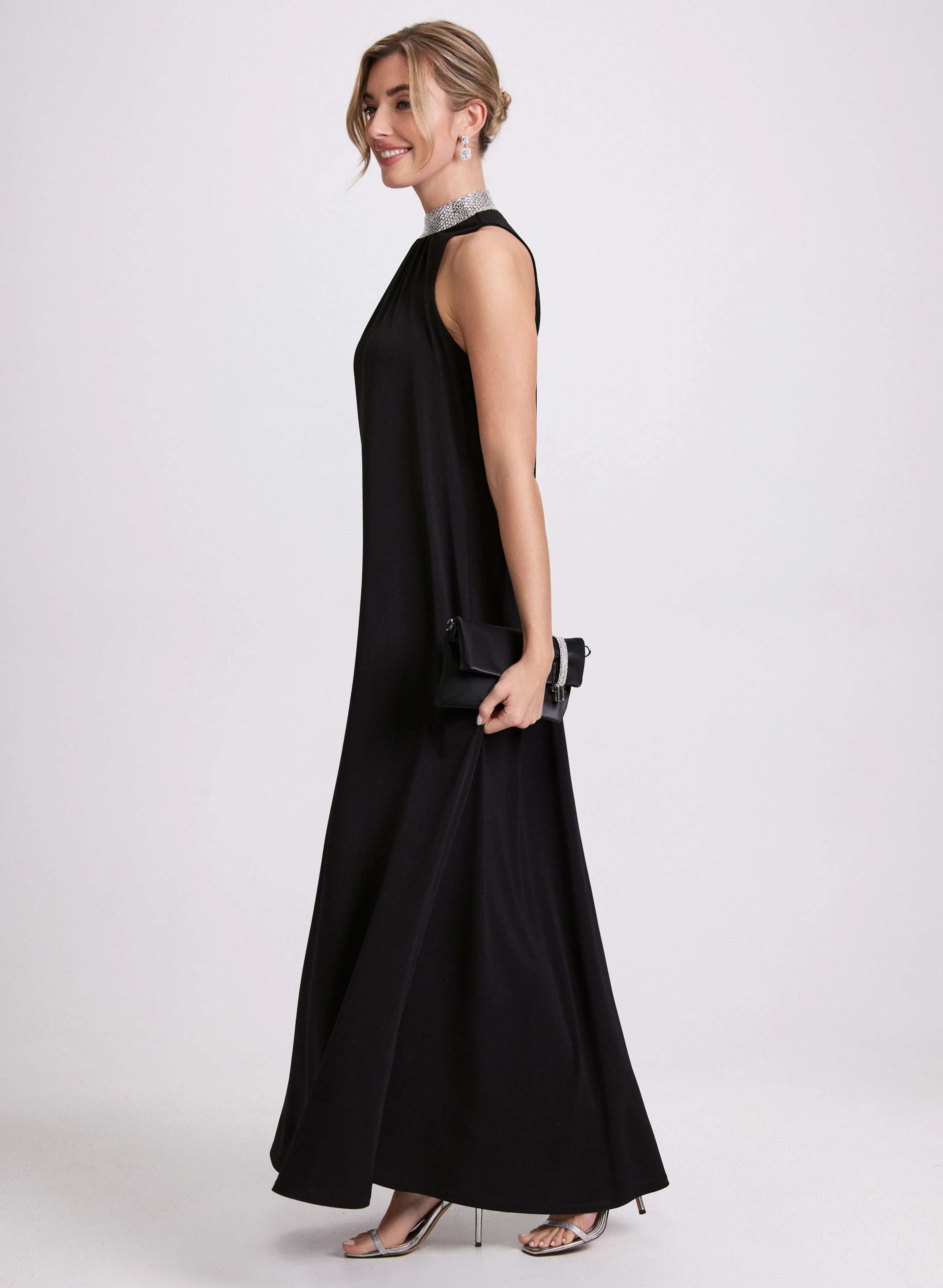 Jersey Maxi Dress - Image 3