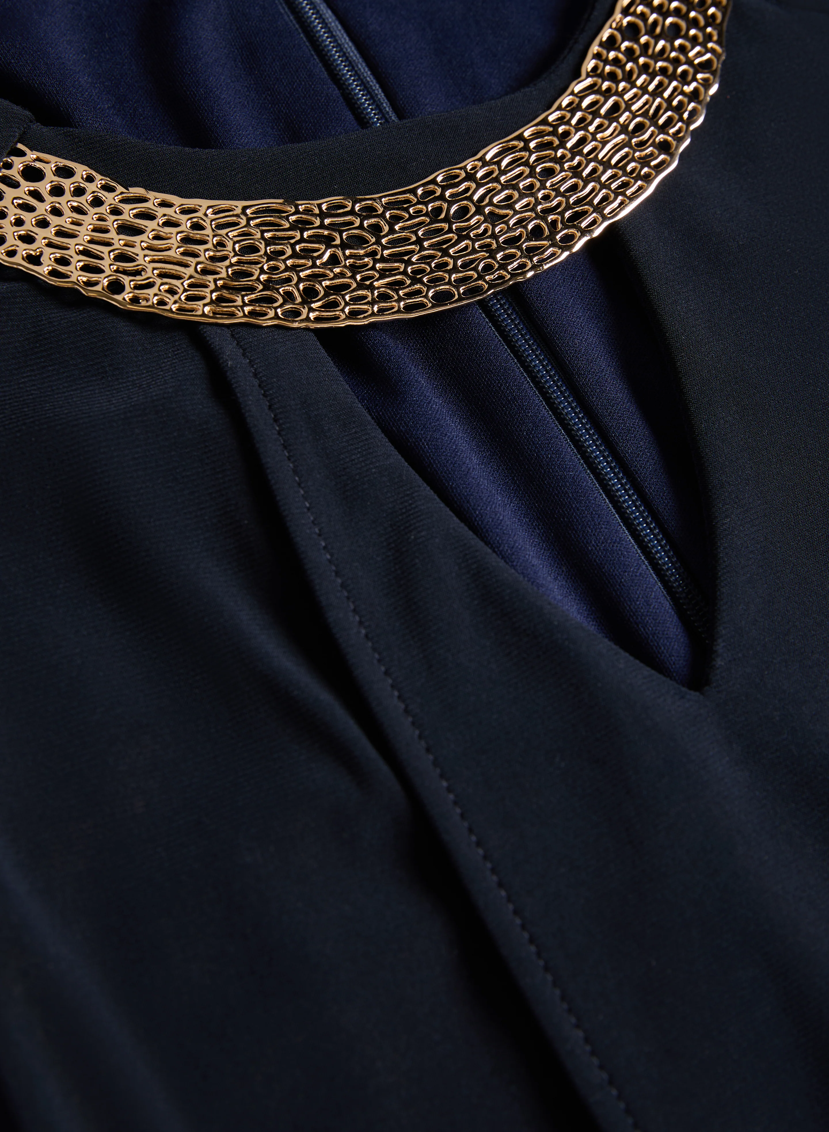 Cut-Out Jersey Dress - Image 7