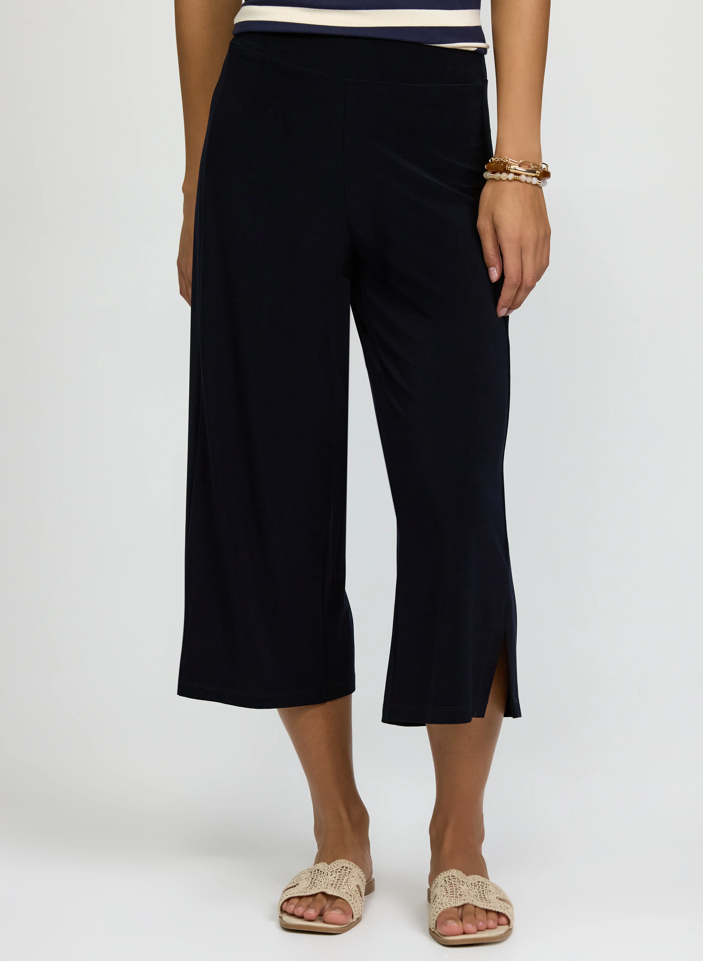 Jersey Pull-On Capris