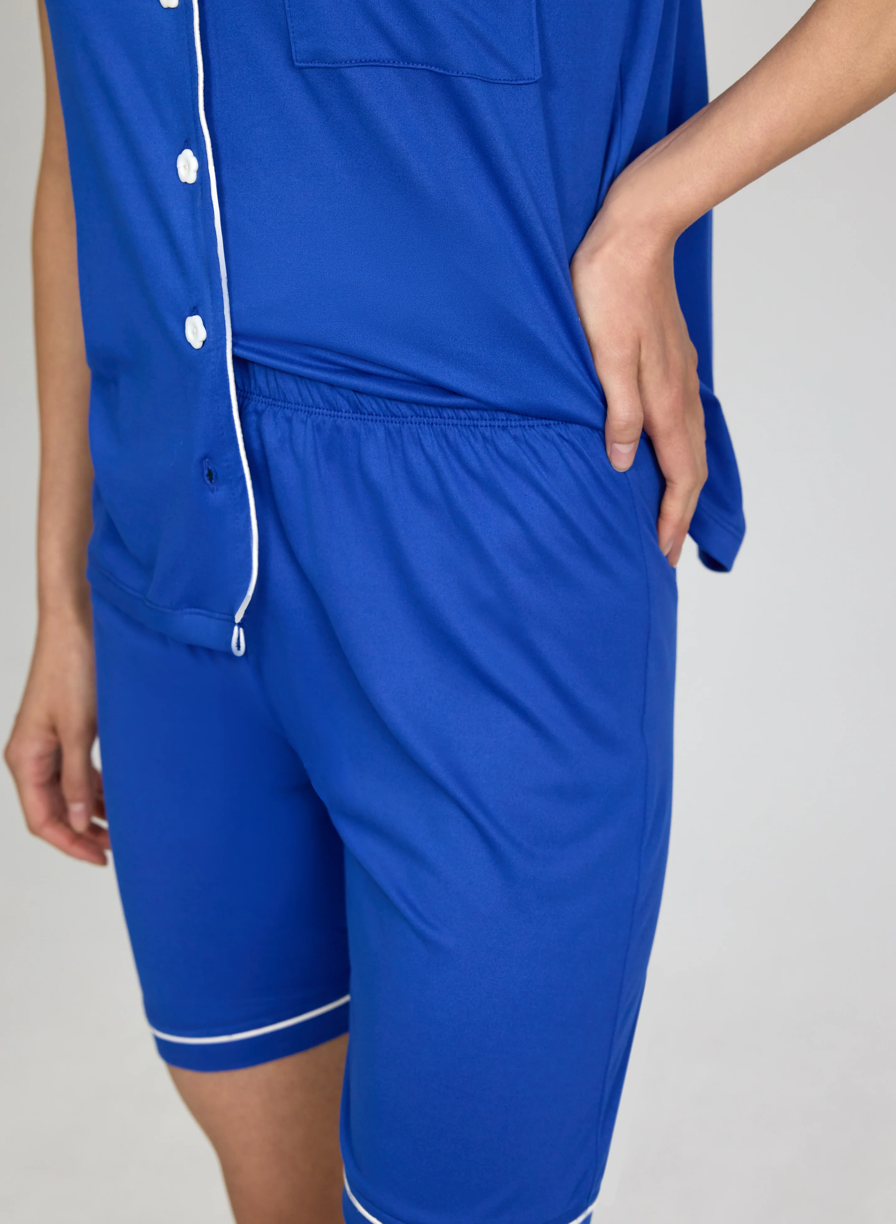 Jersey Top & Short Pyjama Set - Image 5