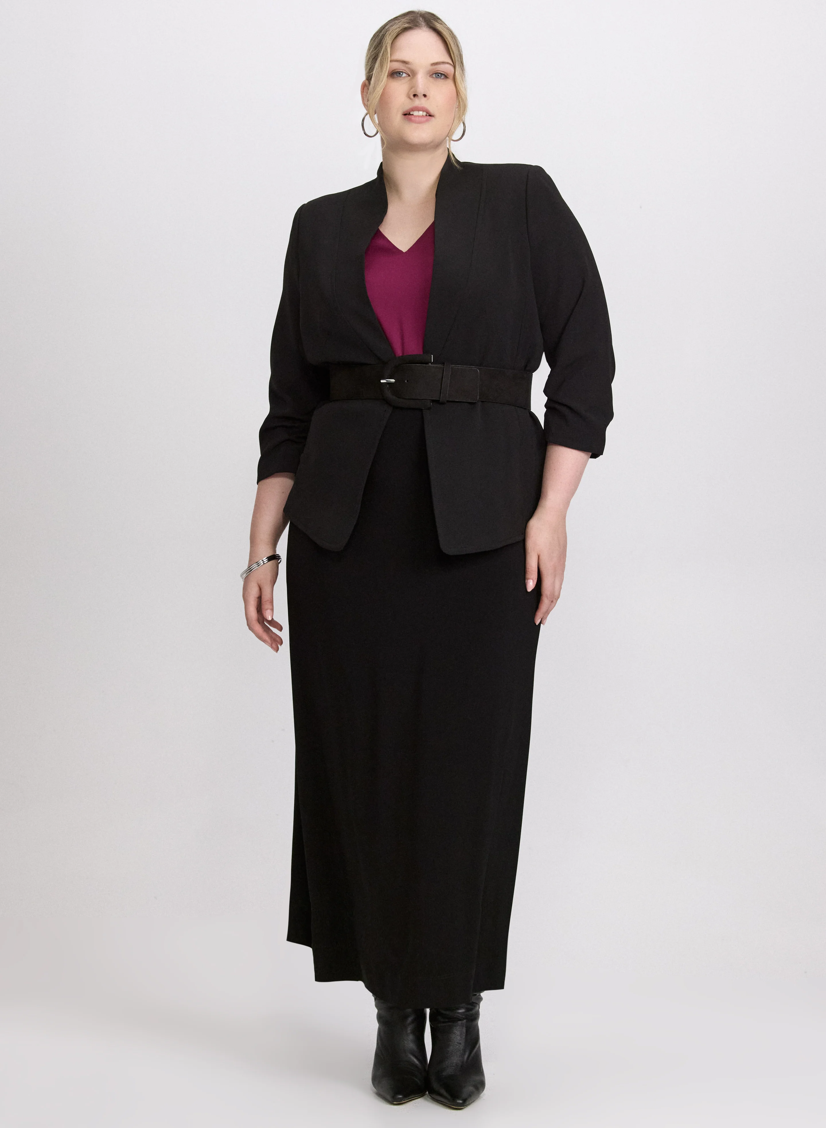 Joseph Ribkoff - A-Line Skirt - Image 4