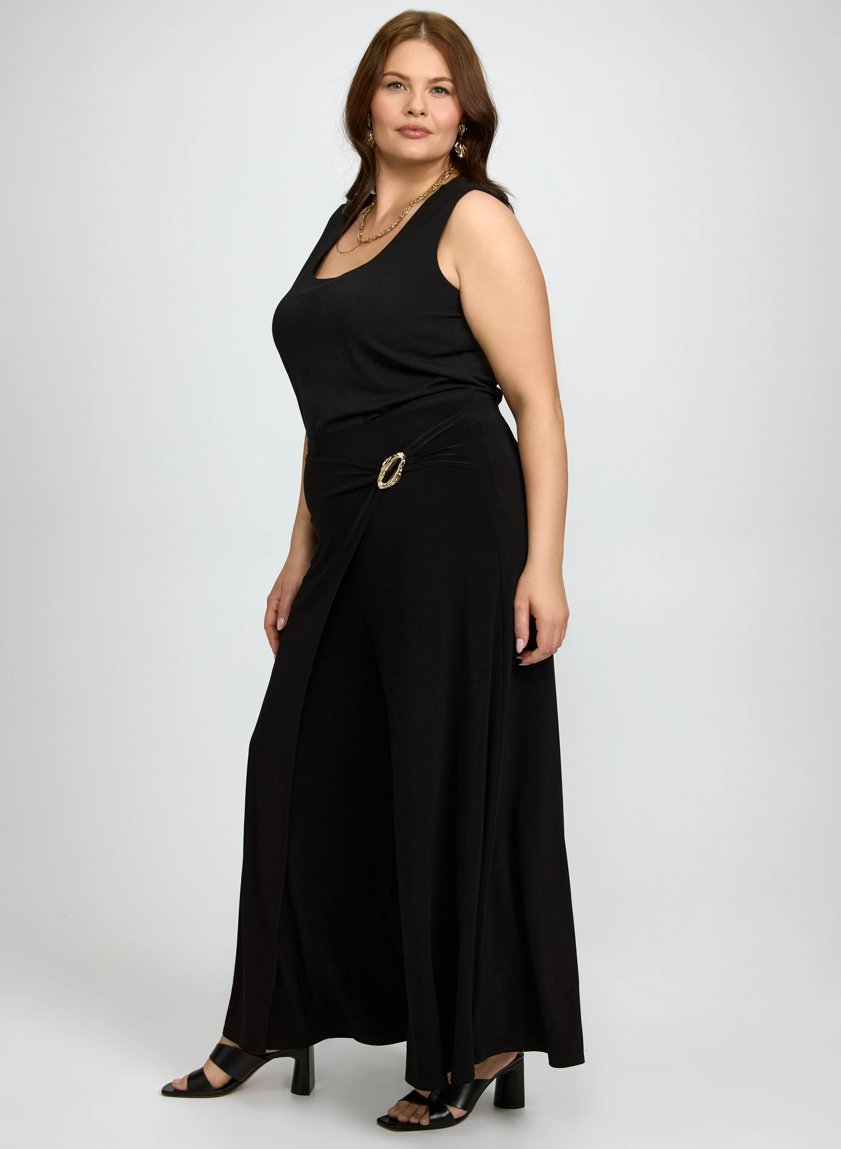Joseph Ribkoff - Asymmetric Tulip Pants - Image 5