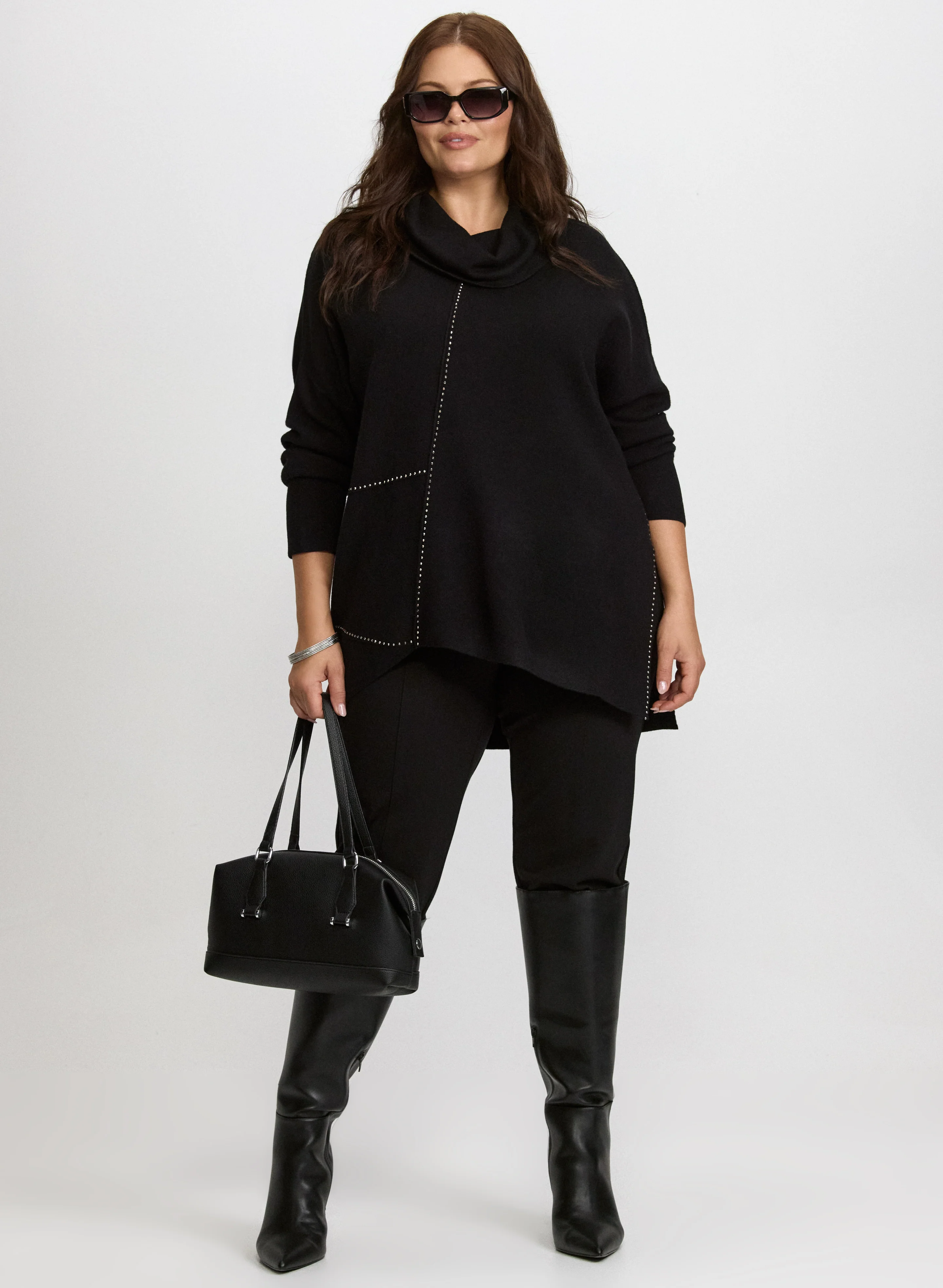 Joseph Ribkoff - Cowl Neck Sweater - Image 3