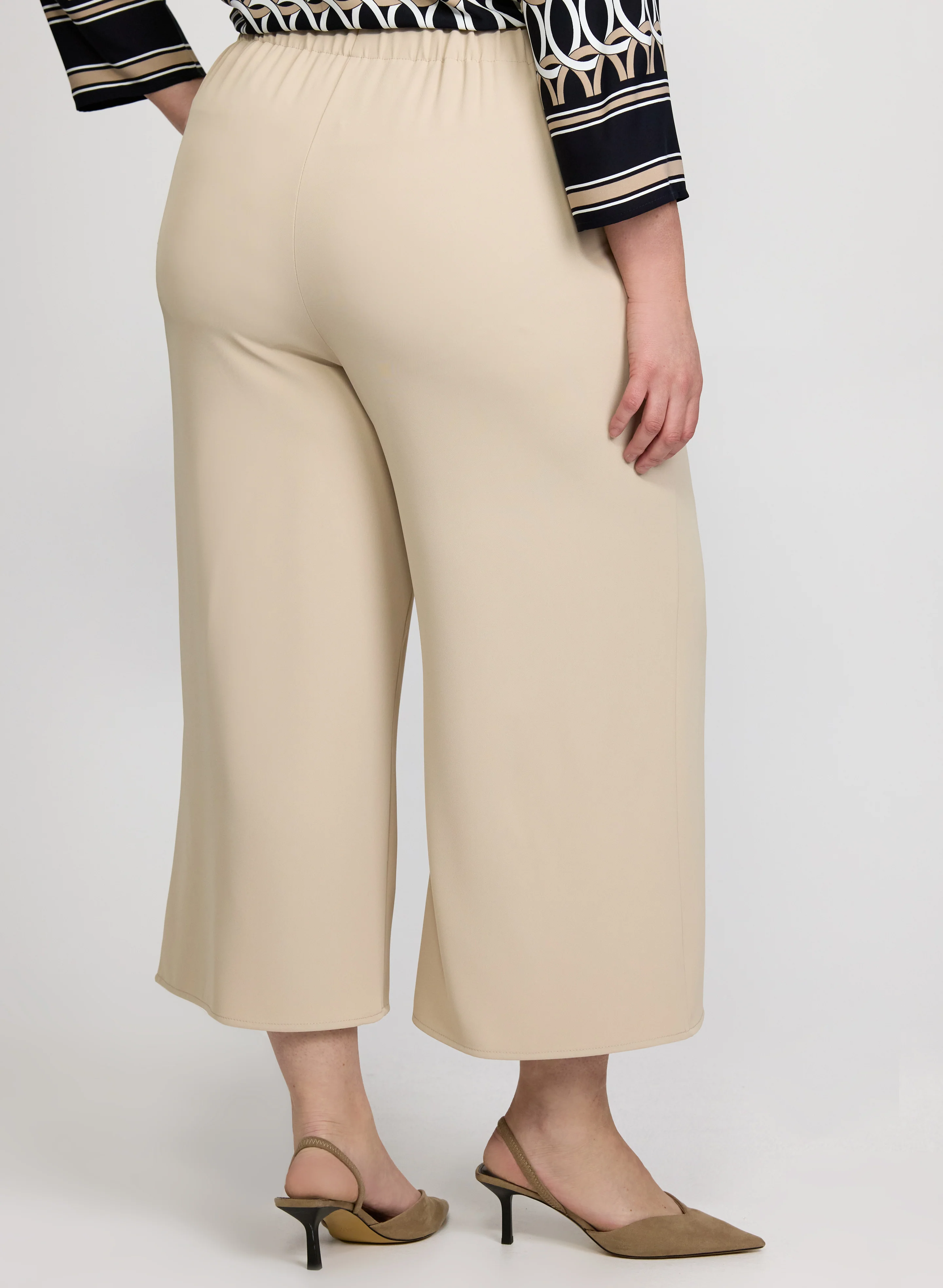 Joseph Ribkoff - Culotte Wide-Leg Pants - Image 4